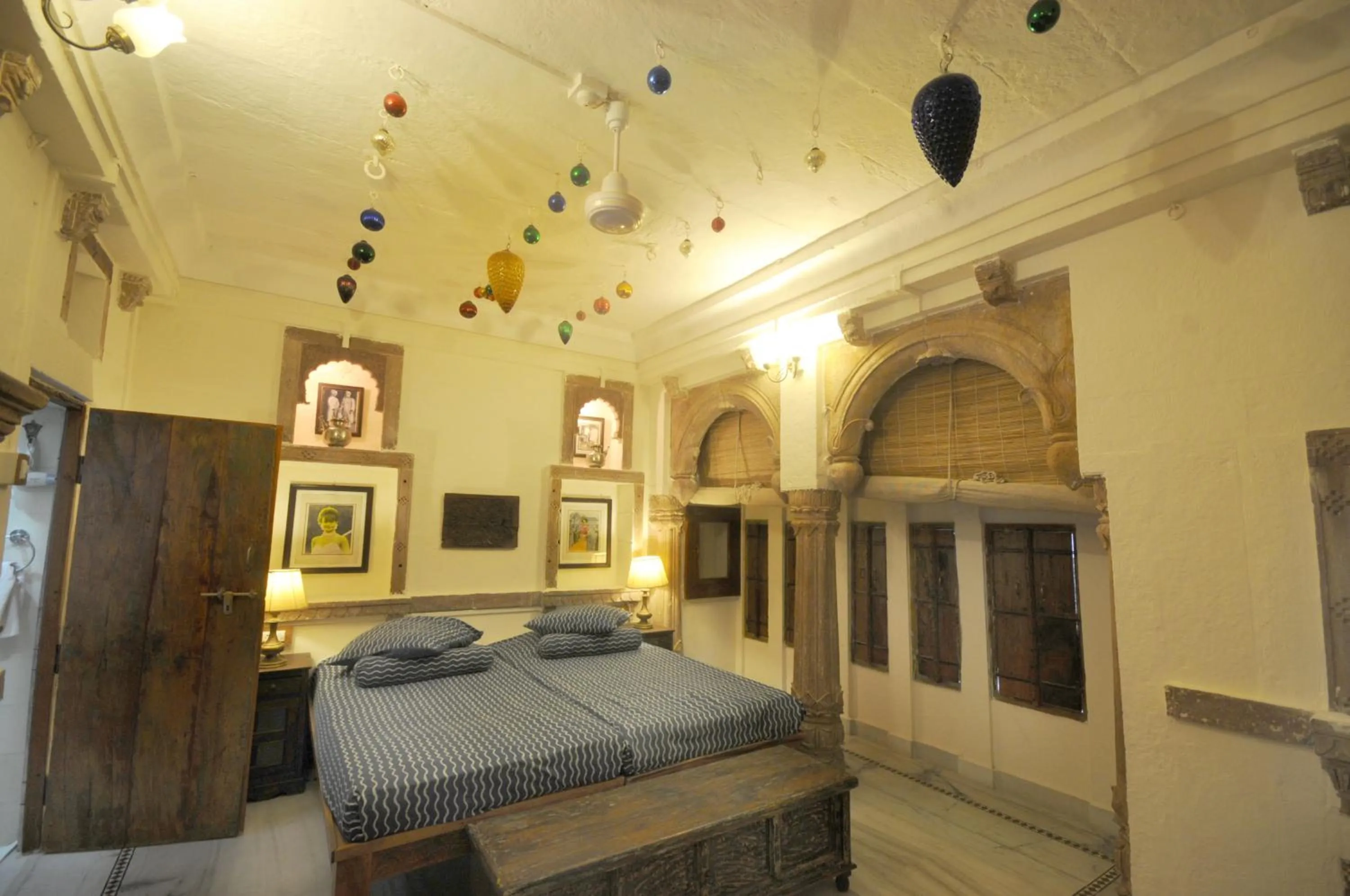Bedroom, Bed in Juna Mahal Boutique Home Stay