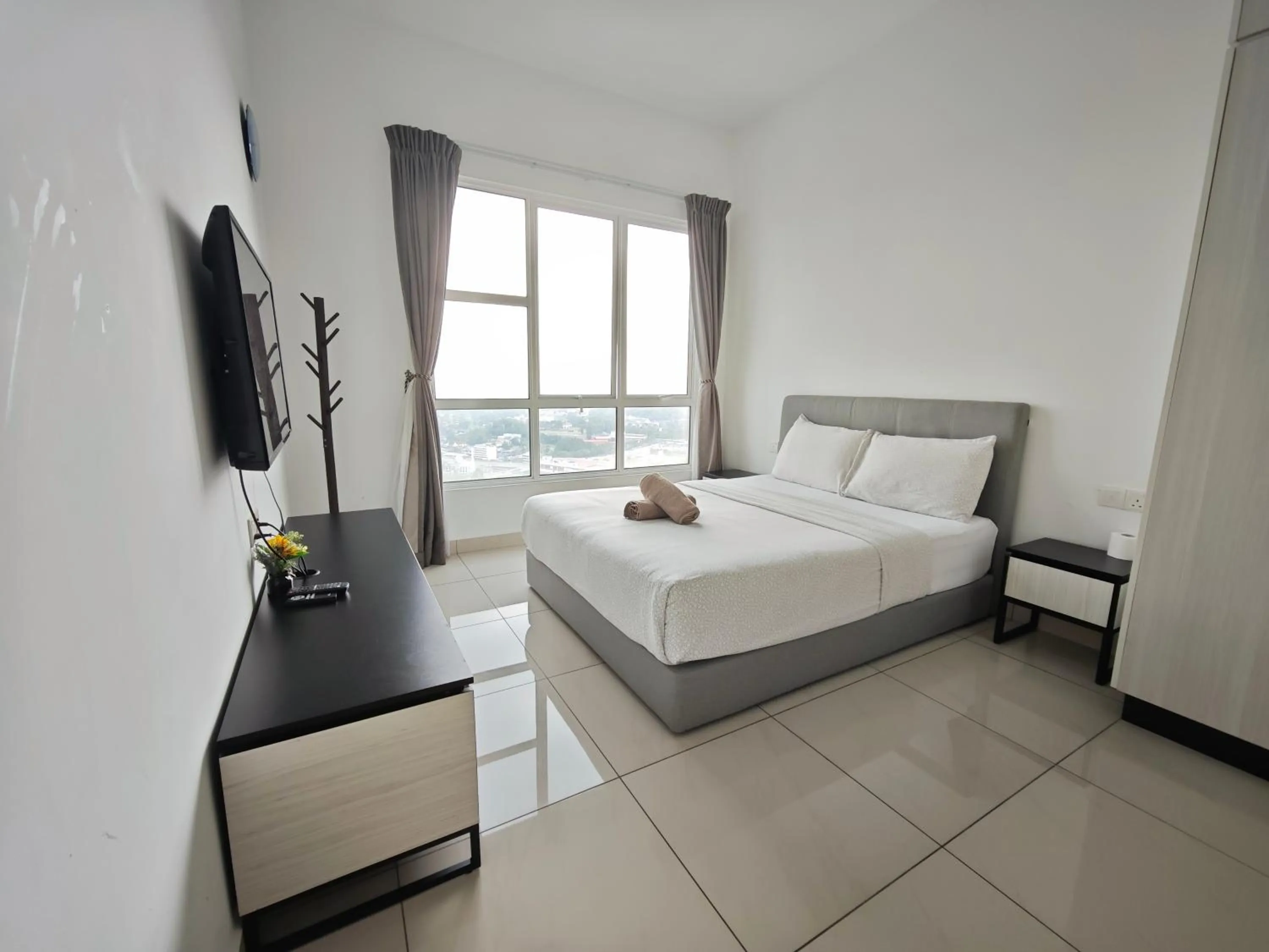 Bed in Ais-Kacang Sweet Home Pinnacle Tower