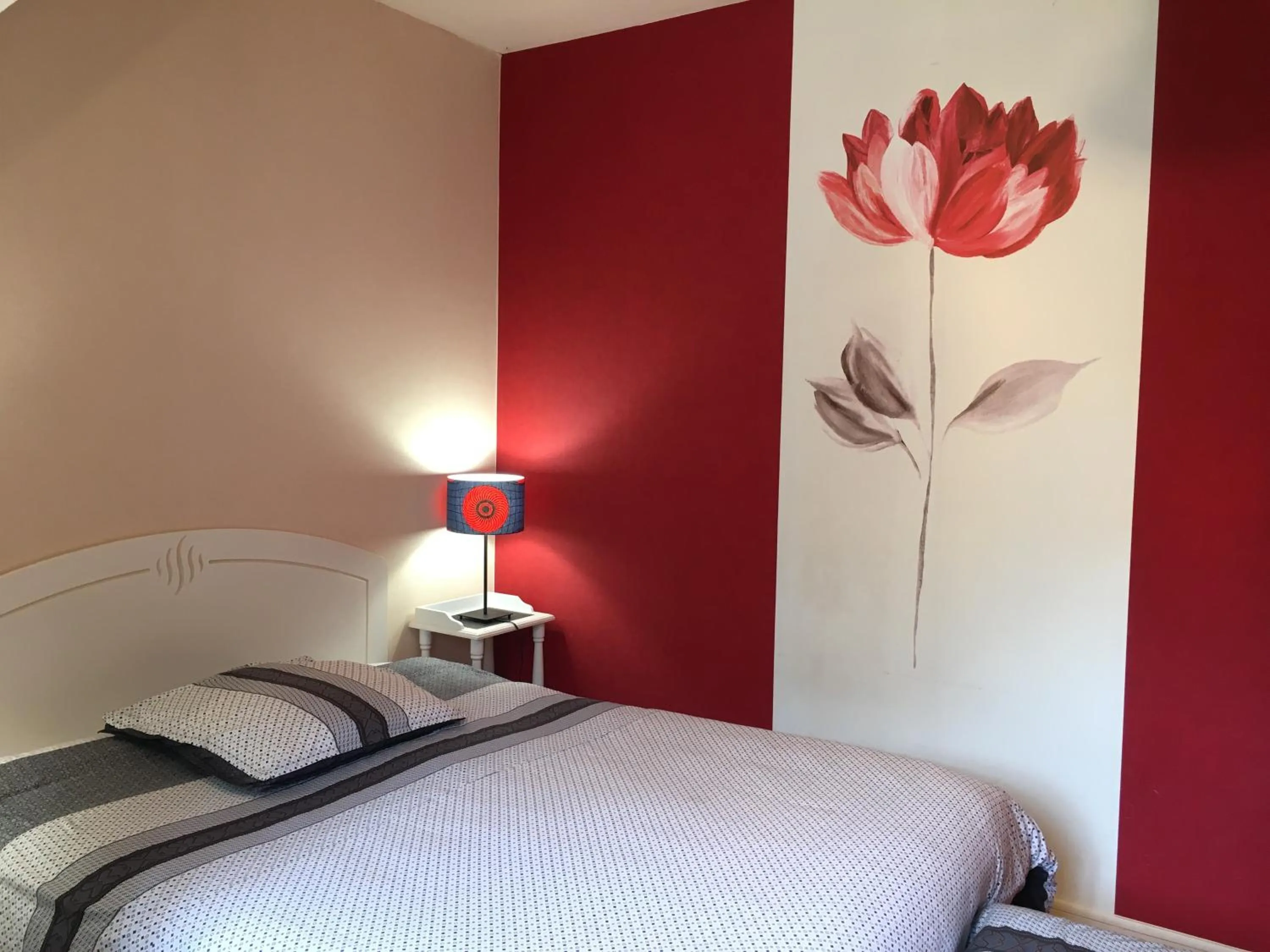 Bed in Chambres d'hotes Chez Annie