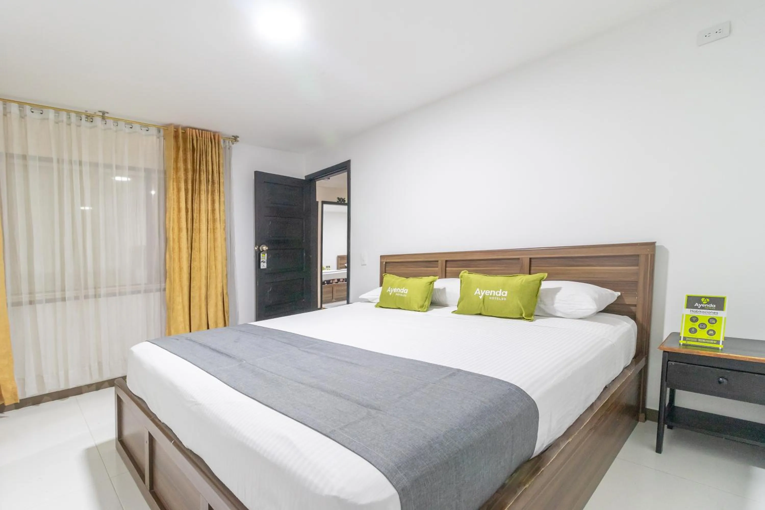 Bed in Hotel Ayenda 1086 Torre 52