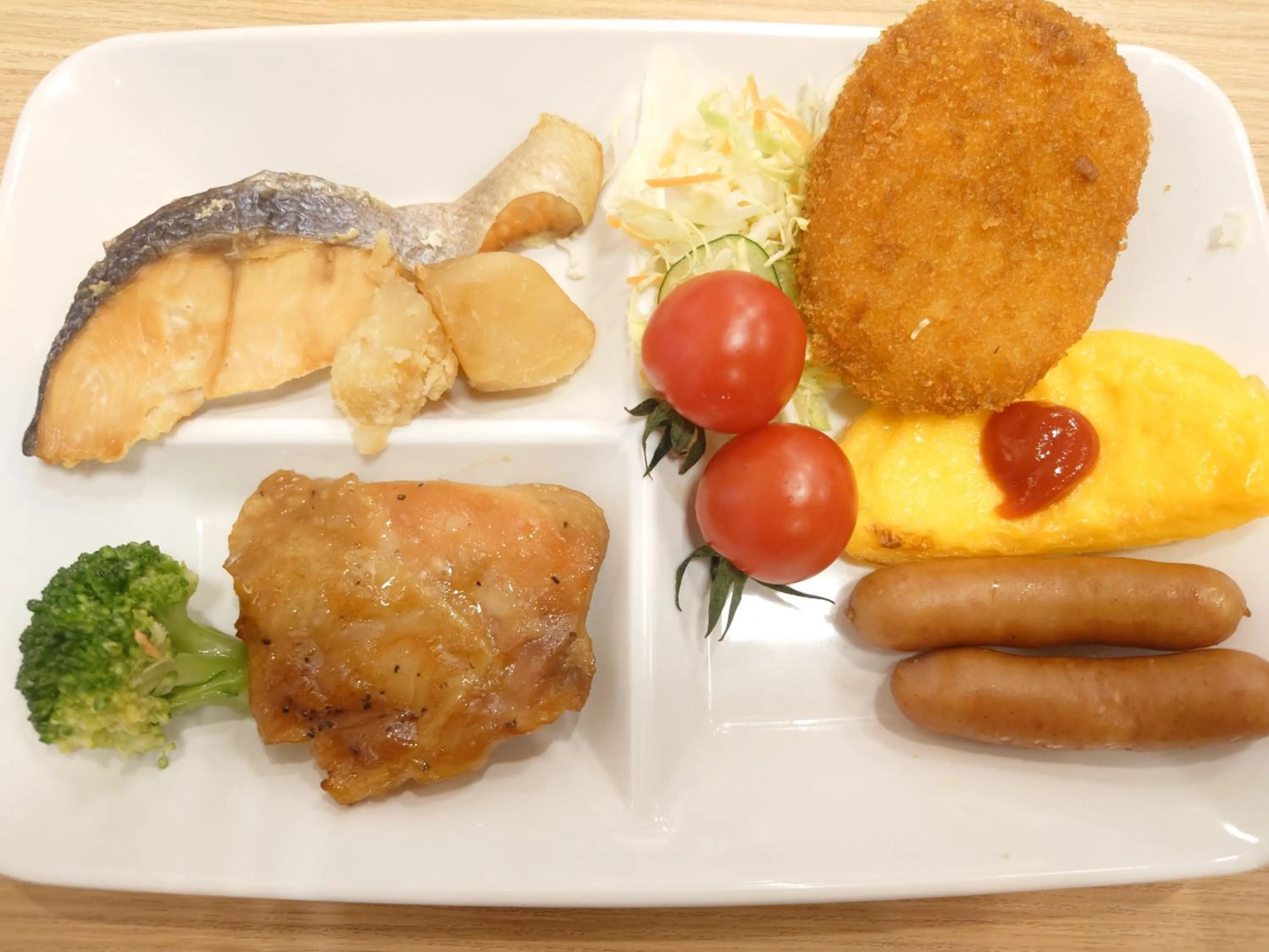Breakfast in Hotel Route Tsukuba
