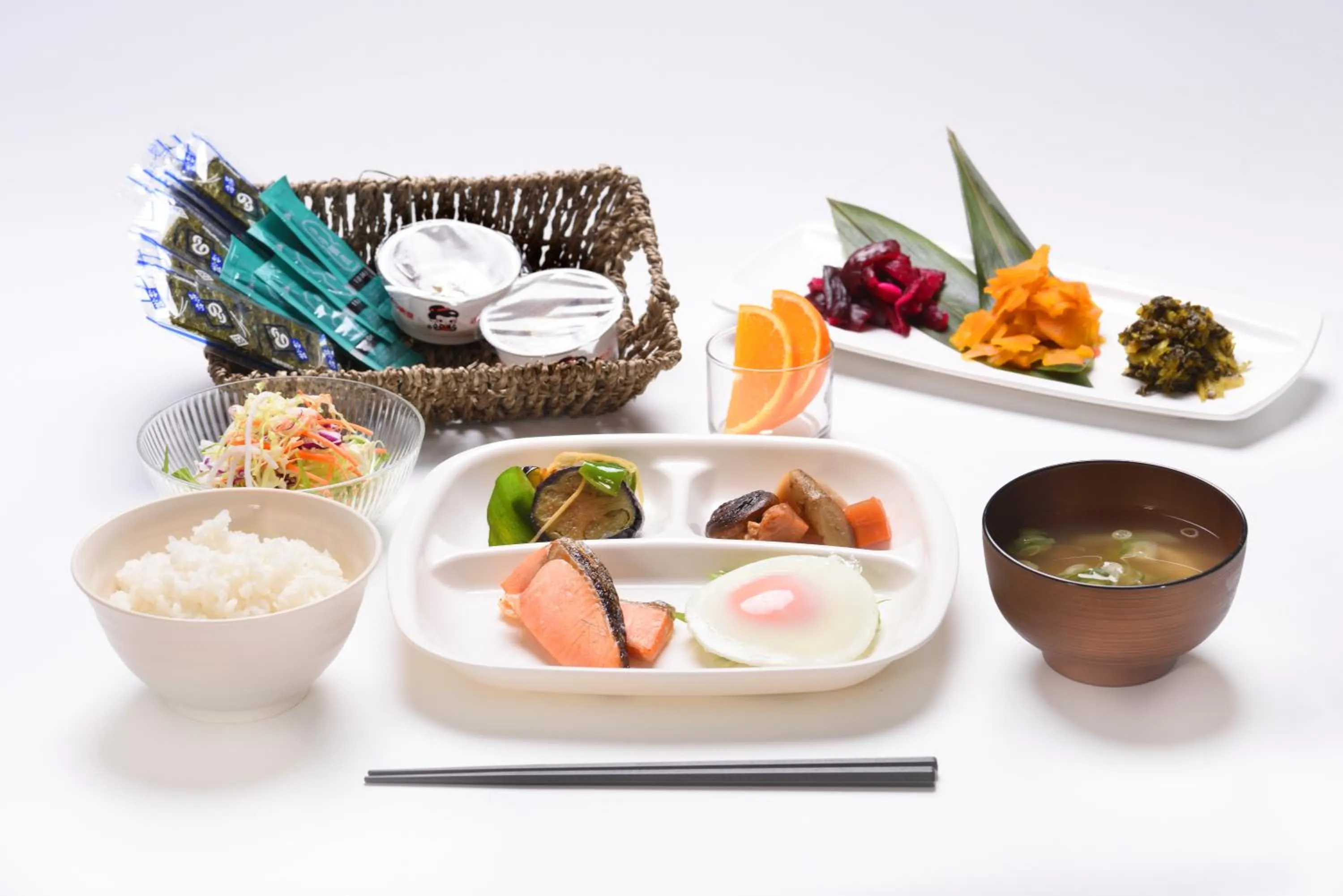 Breakfast in Hotel Route Tsukuba