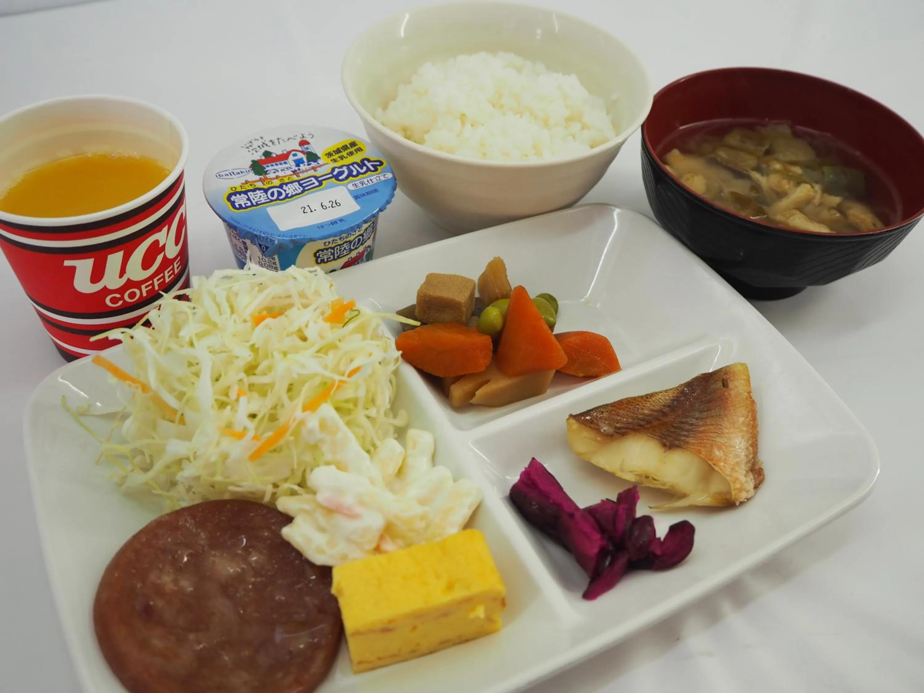 Breakfast in Hotel Route Tsukuba