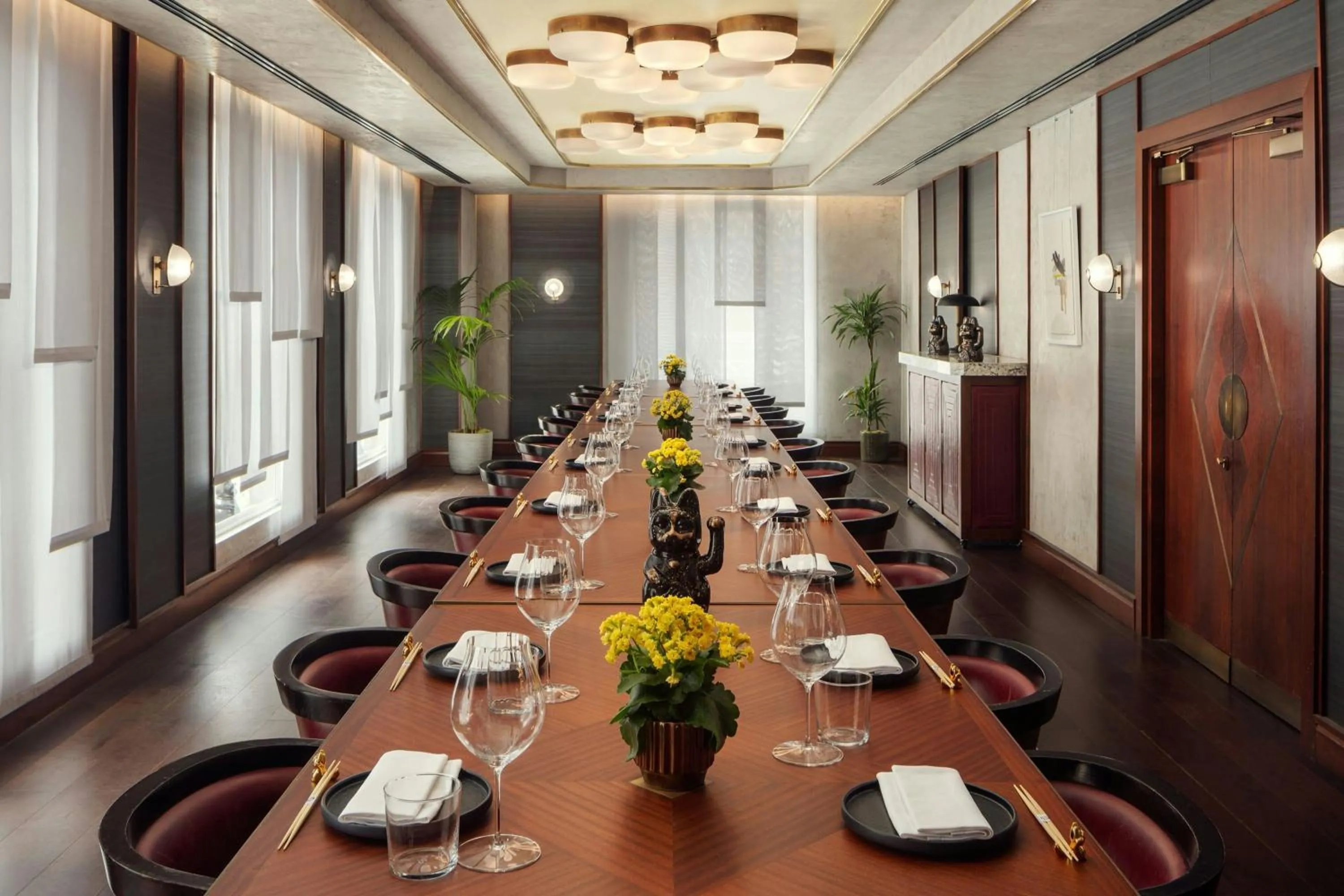 Restaurant/places to eat in London Marriott Hotel Grosvenor Square