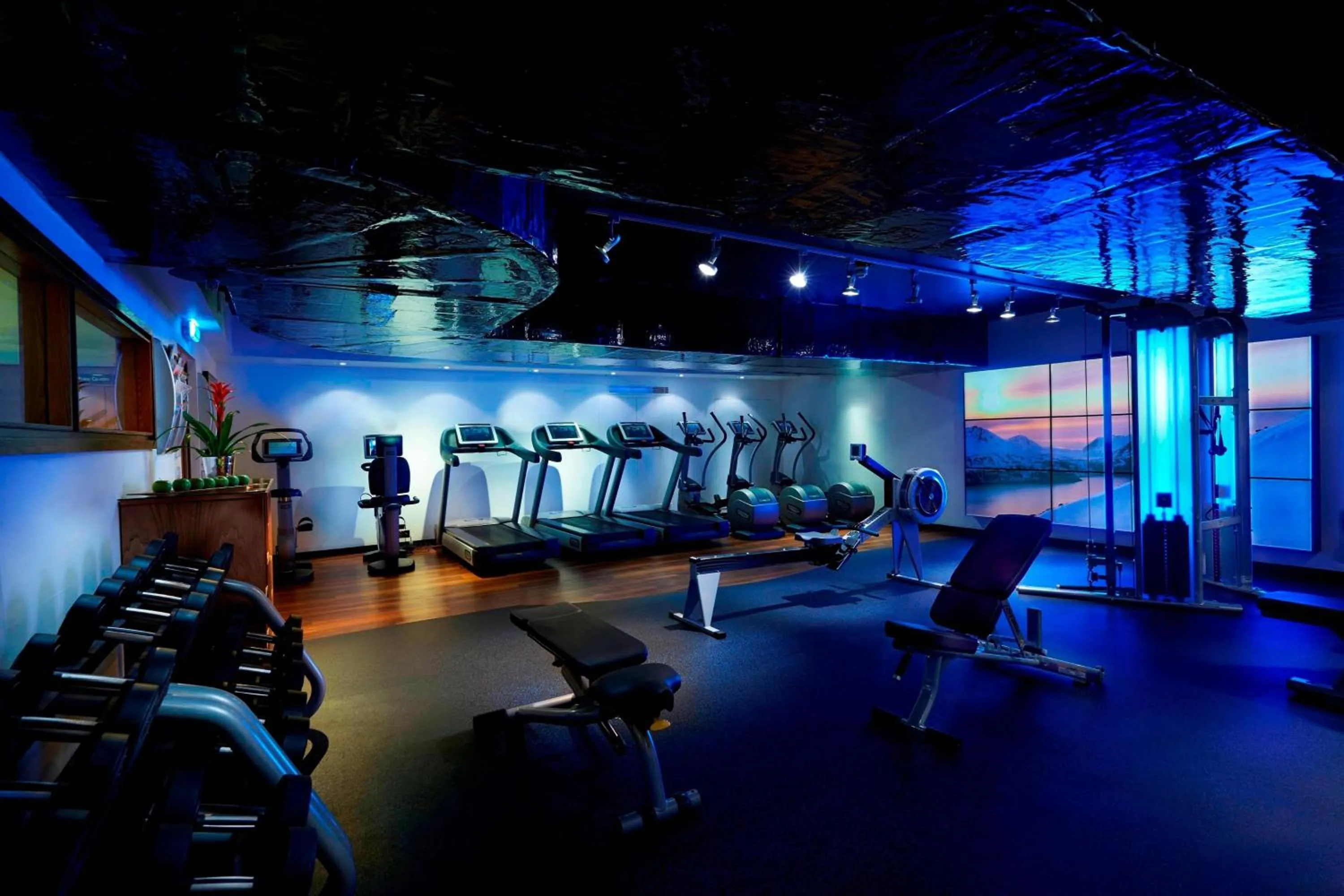 Fitness centre/facilities in London Marriott Hotel Grosvenor Square