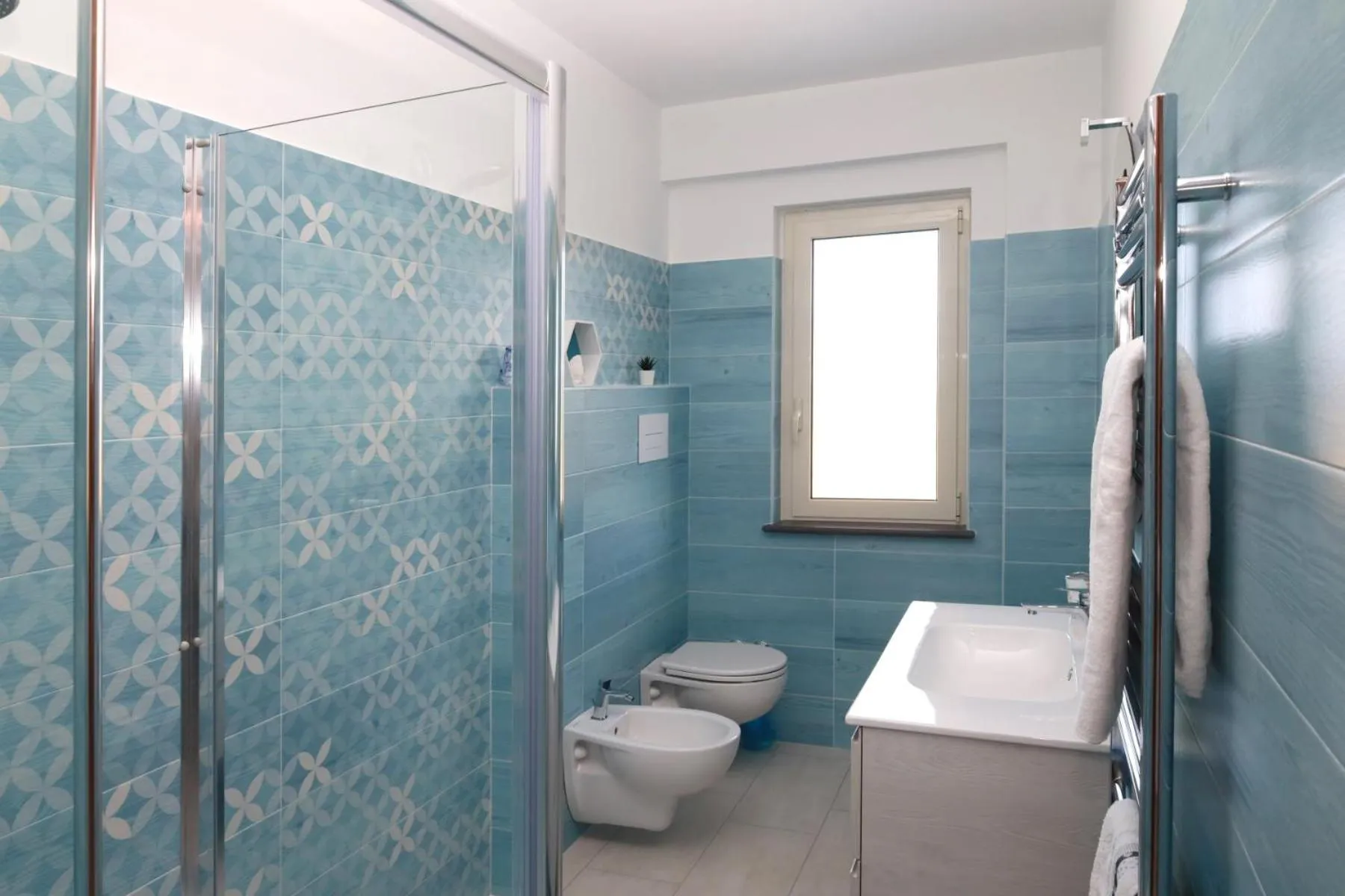 Shower in B&B Torre Nave