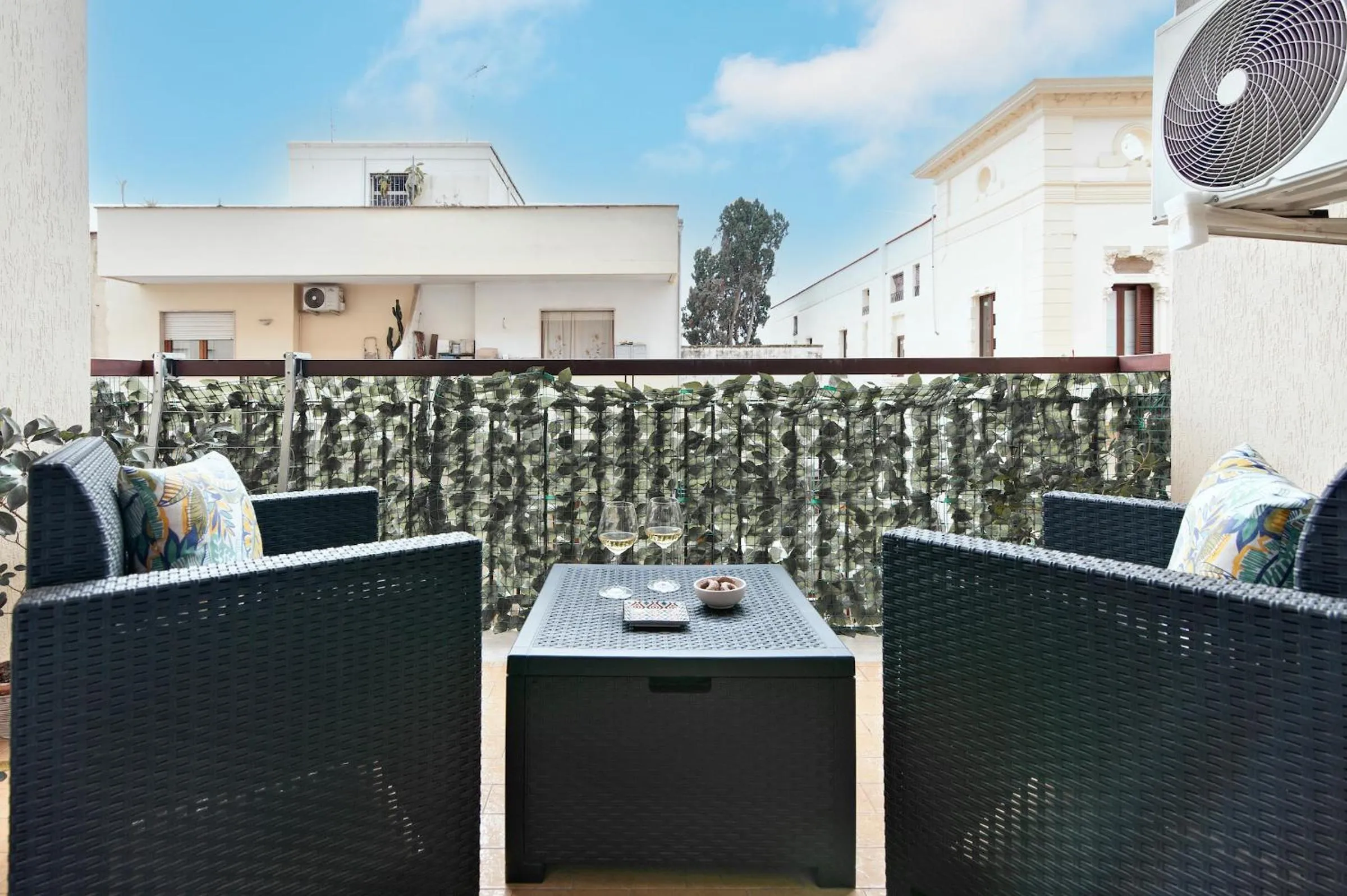 Balcony/Terrace in B&B Kalurya - Lecce Selection