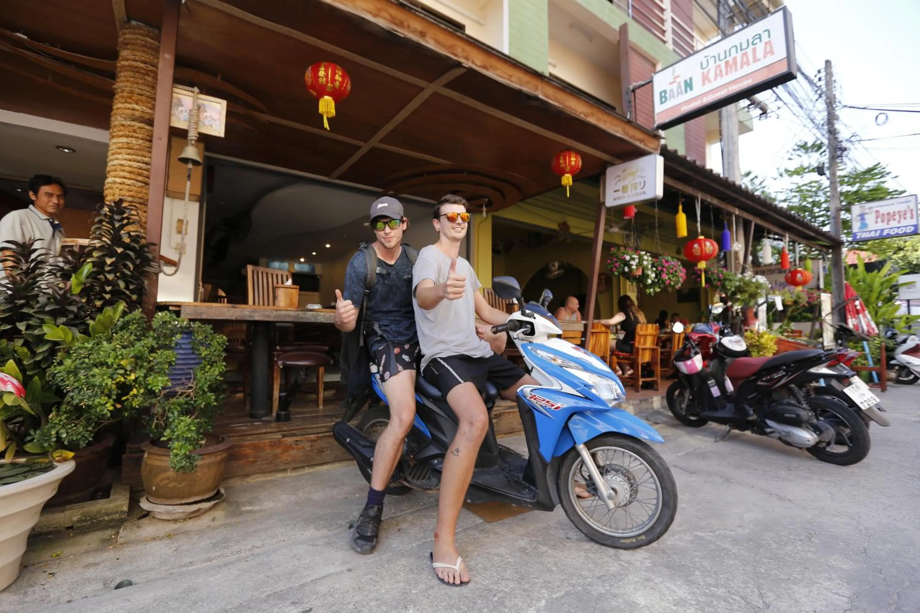 Property logo or sign in Baan Kamala Backpacker