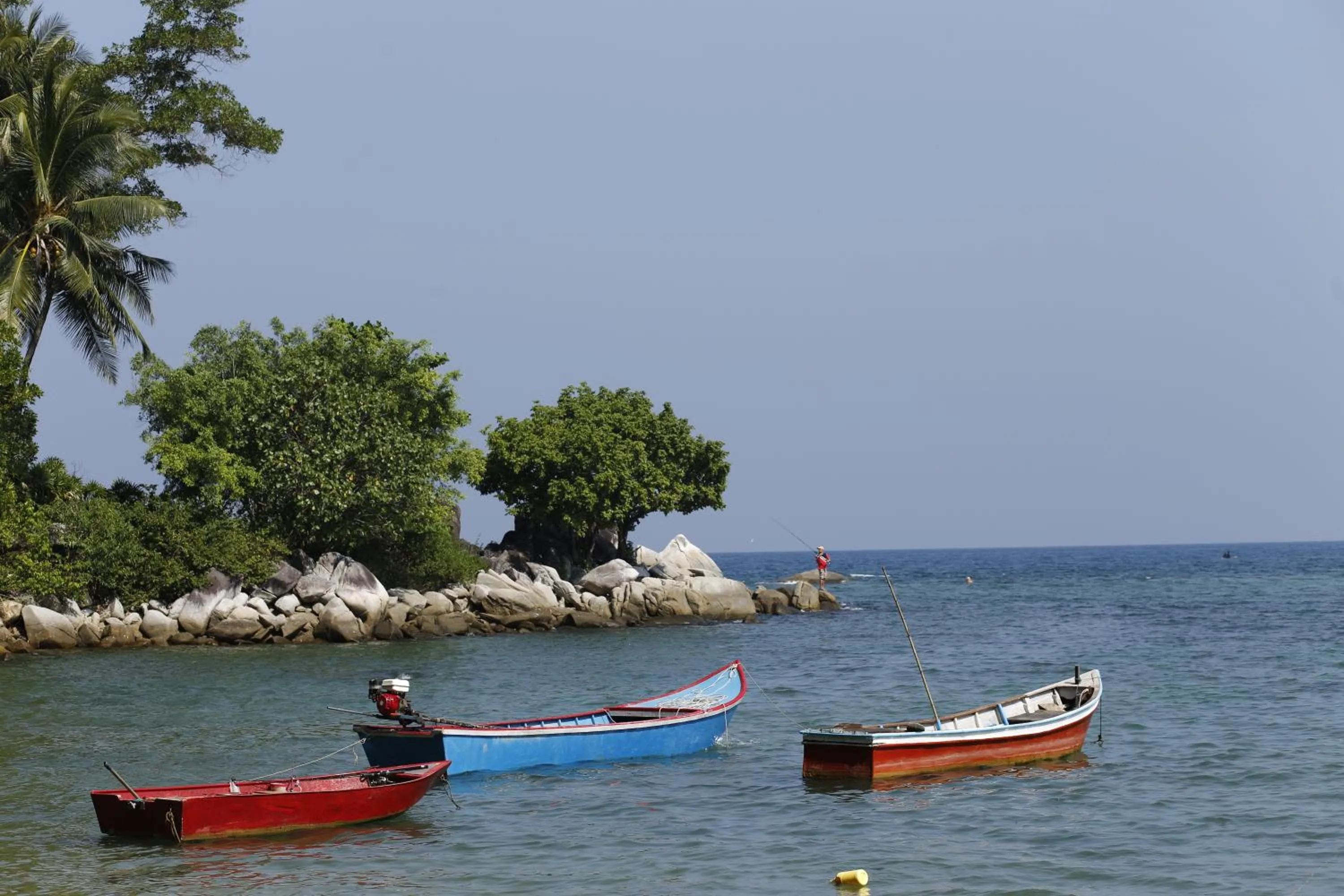 Fishing in Baan Kamala Backpacker