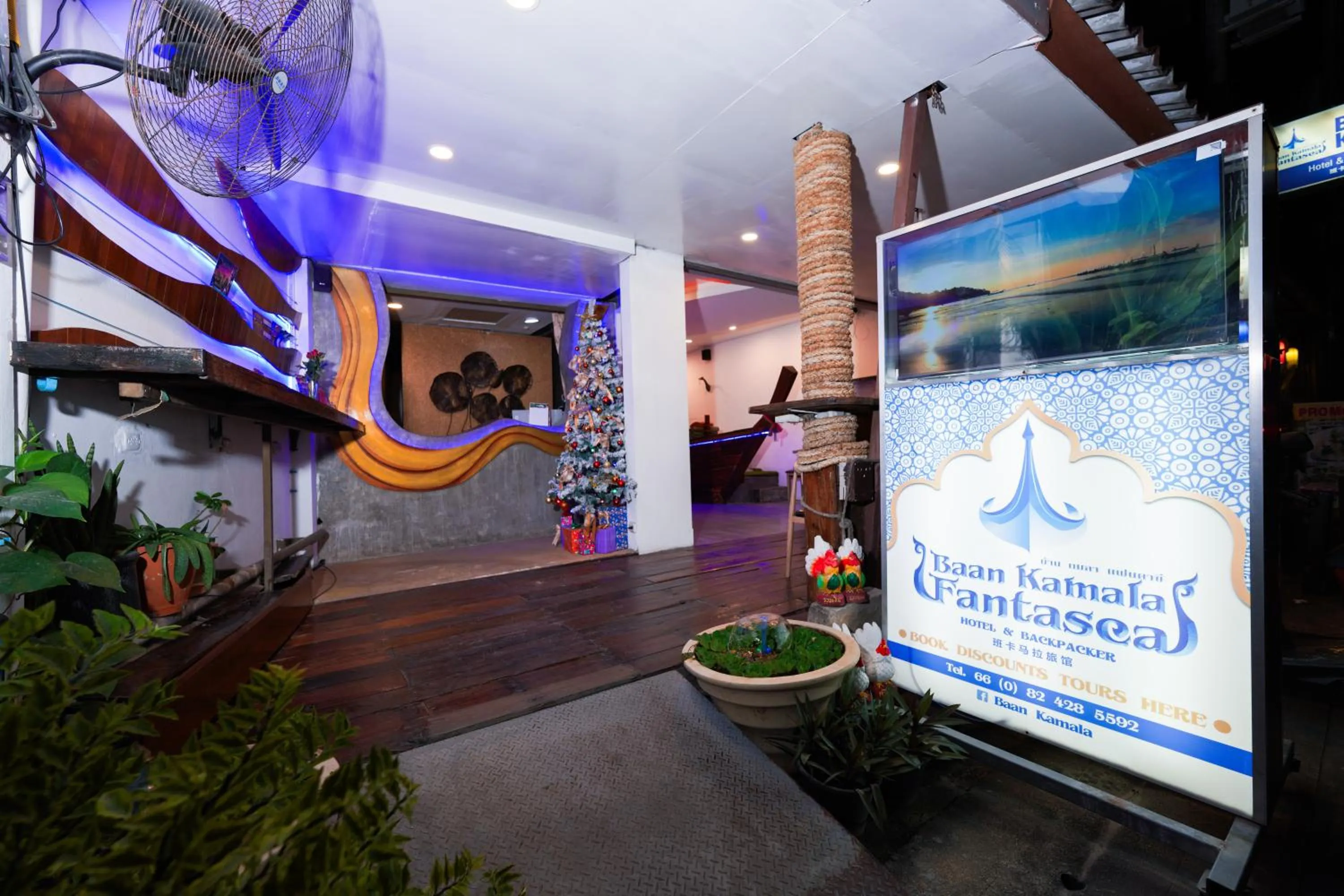 Property logo or sign in Baan Kamala Backpacker