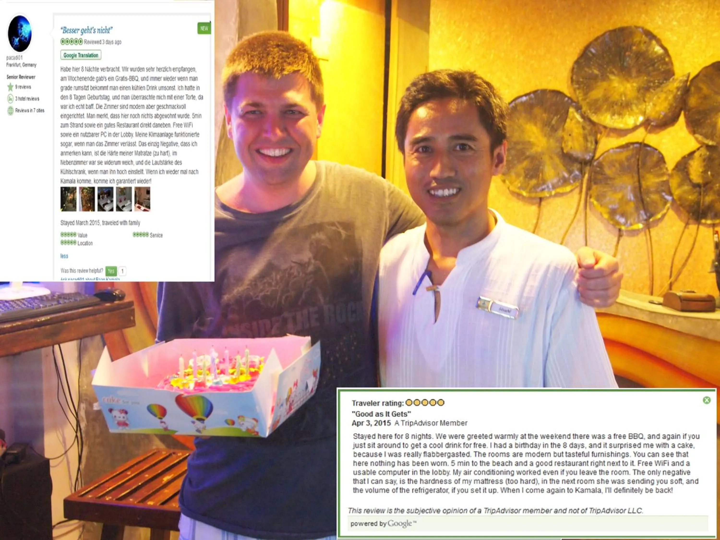 Staff in Baan Kamala Backpacker