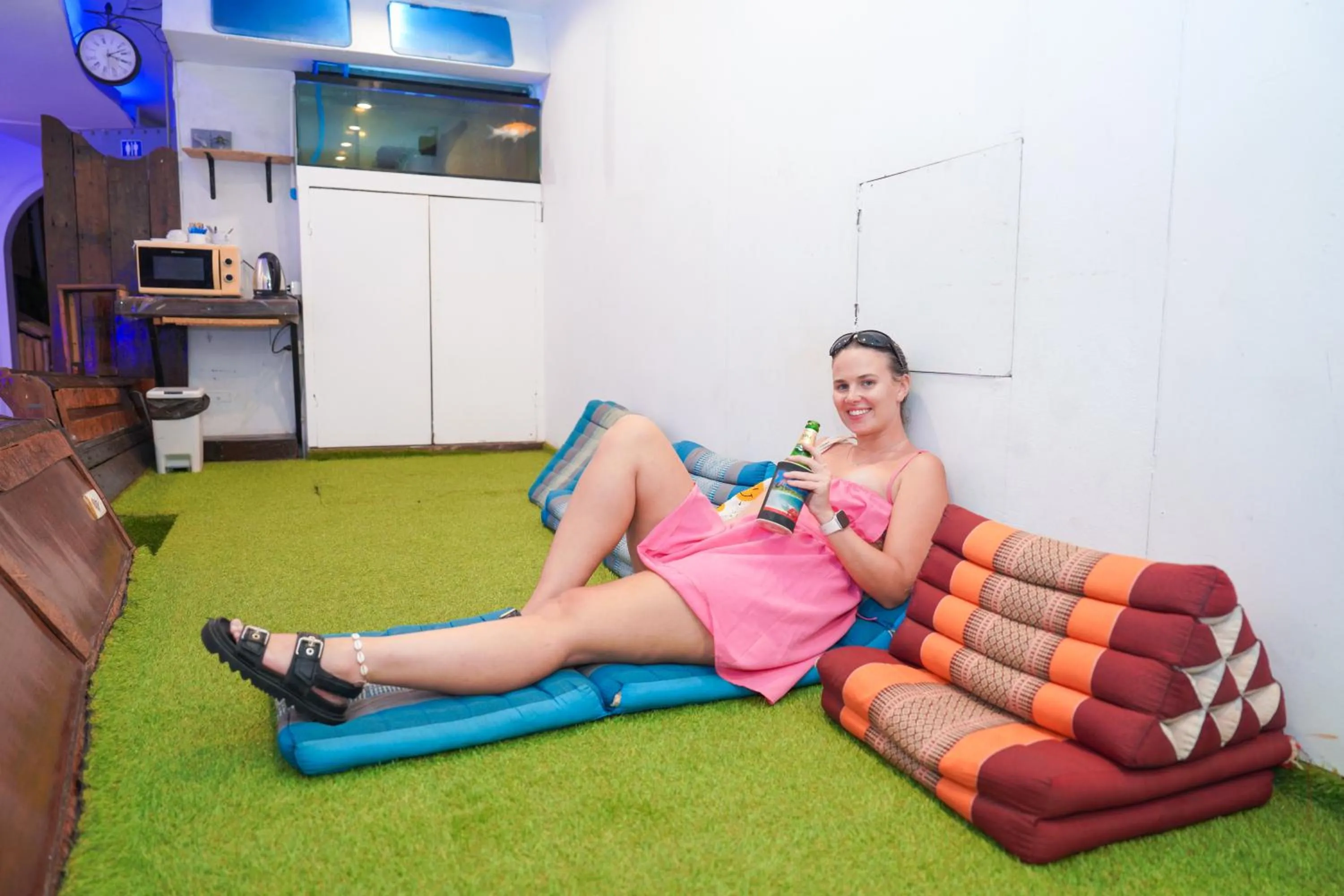 Kitchen or kitchenette in Baan Kamala Backpacker