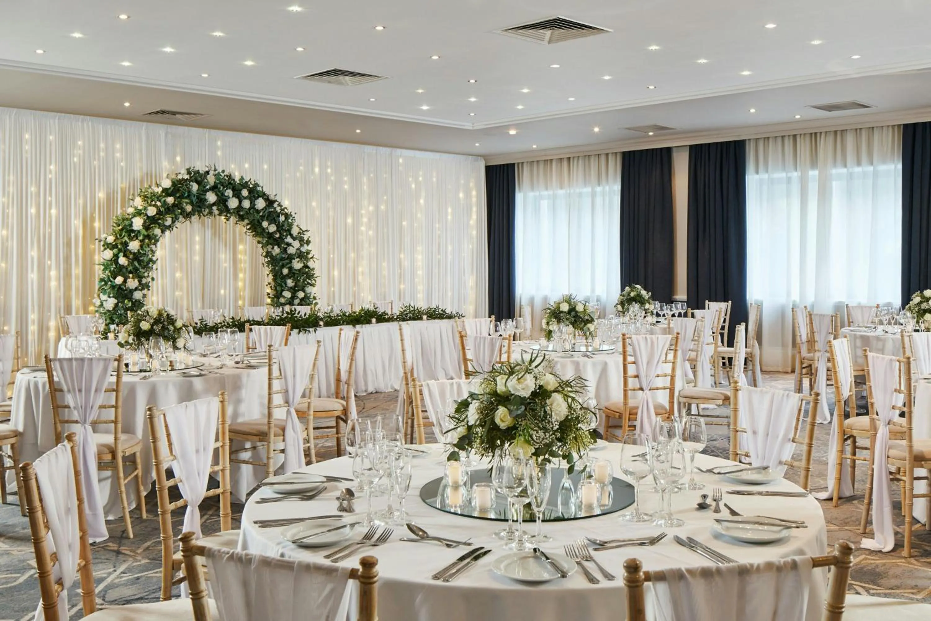 Breakfast in Portsmouth Marriott Hotel