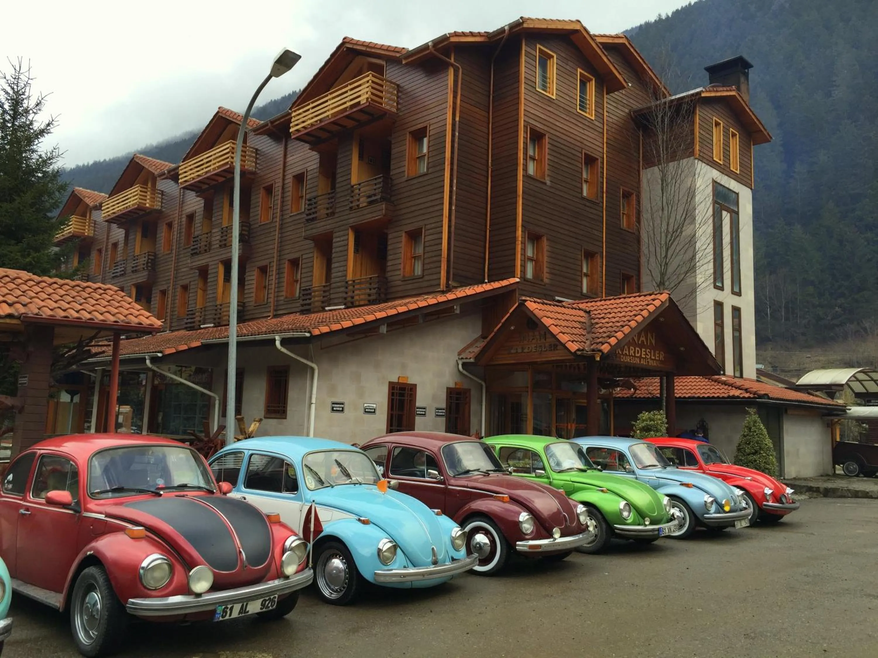 Facade/entrance in Inan Kardesler Hotel