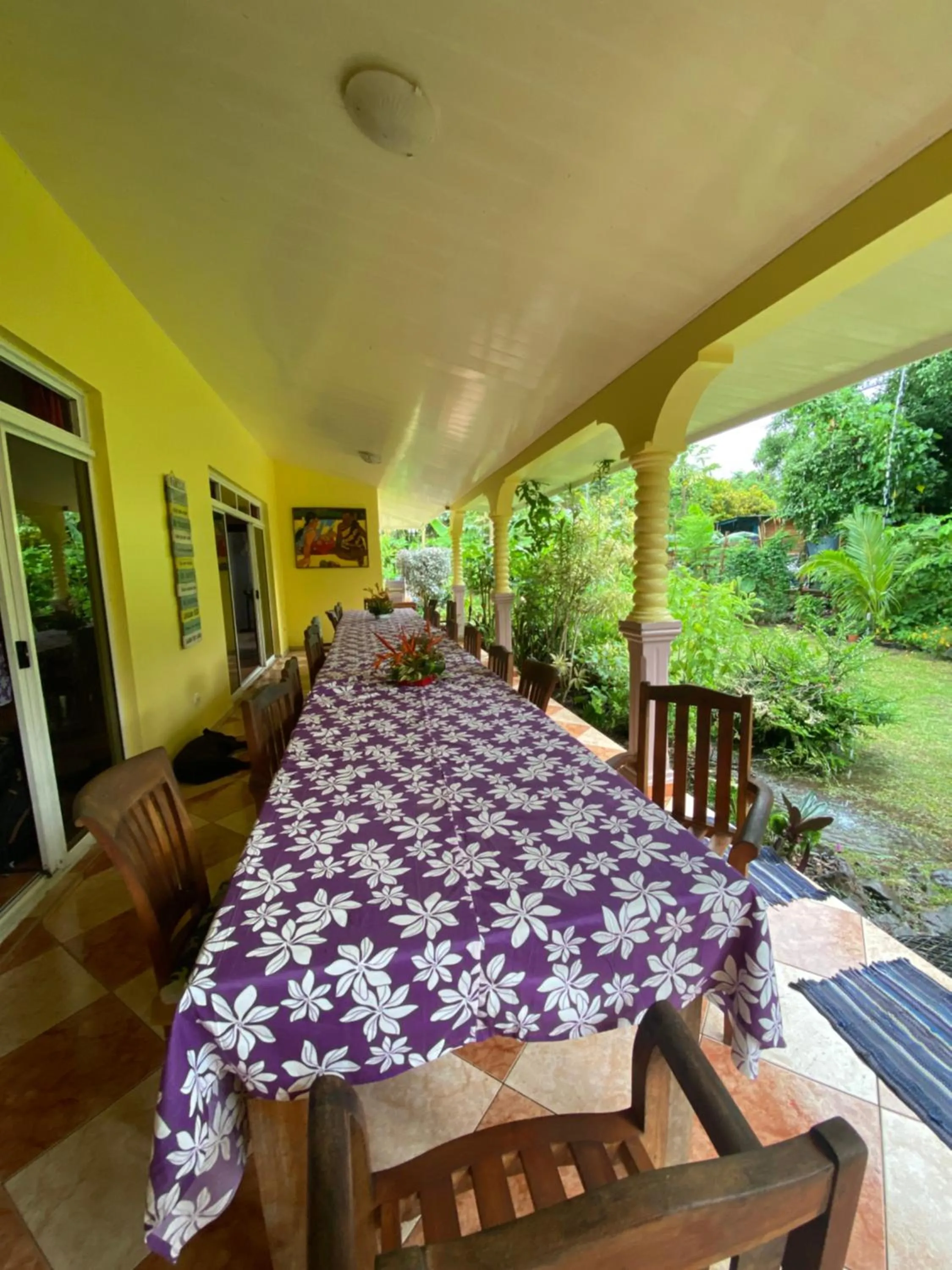 Balcony/Terrace in Fare Om