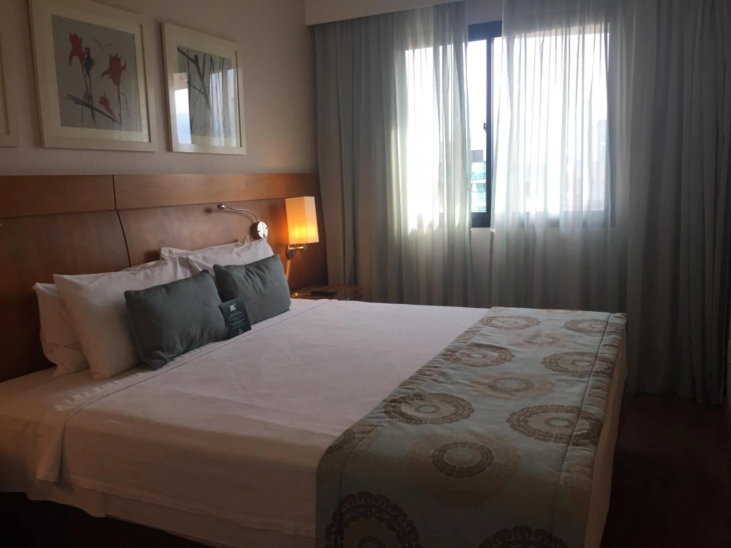 Bed in Flat Luxo Moema