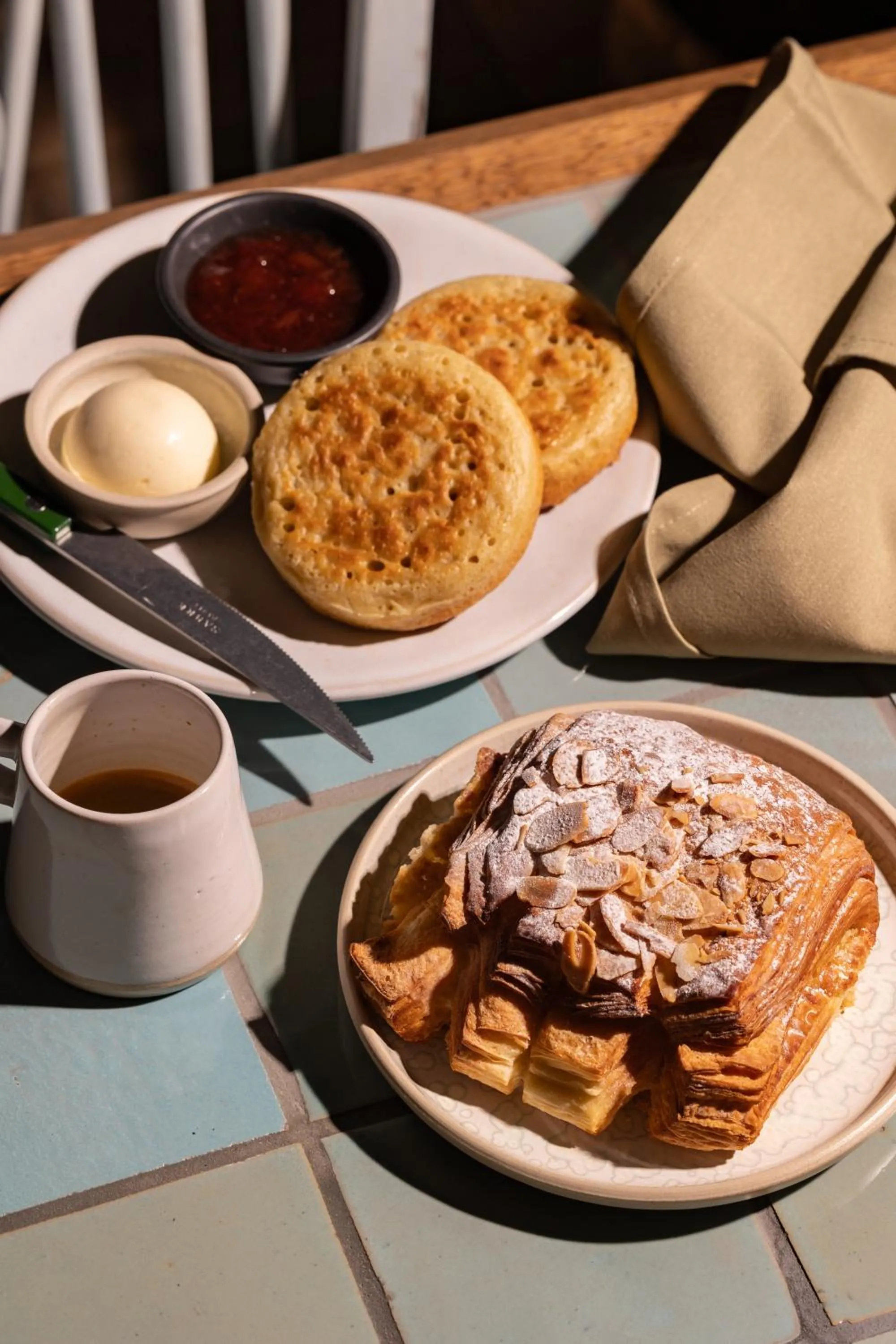 Food and drinks in Treehouse Hotel Manchester