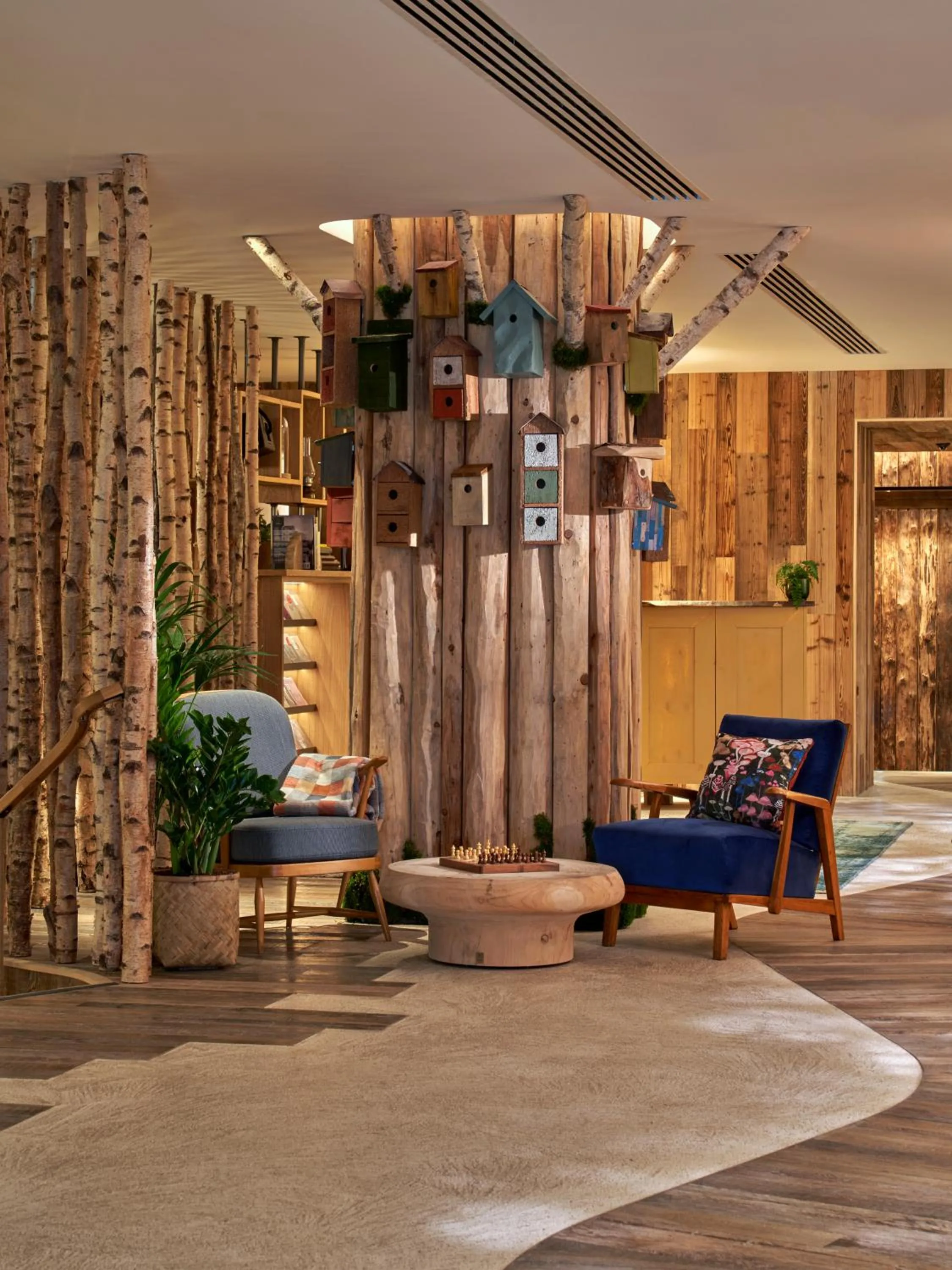Lobby or reception in Treehouse Hotel Manchester
