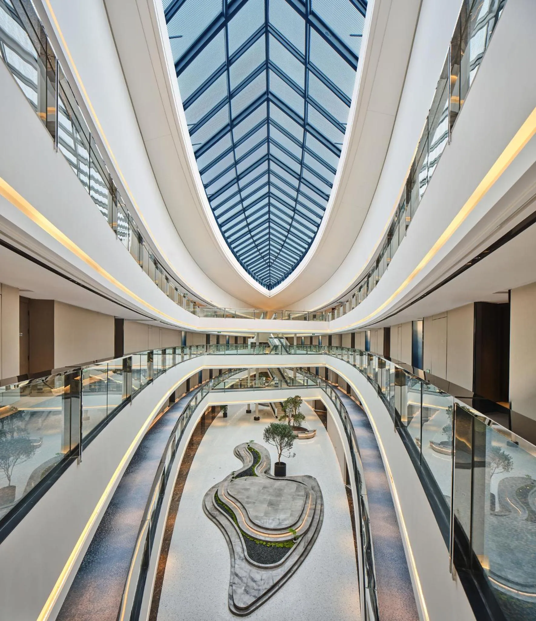 Property building in InterContinental Shanghai Harbour City by IHG