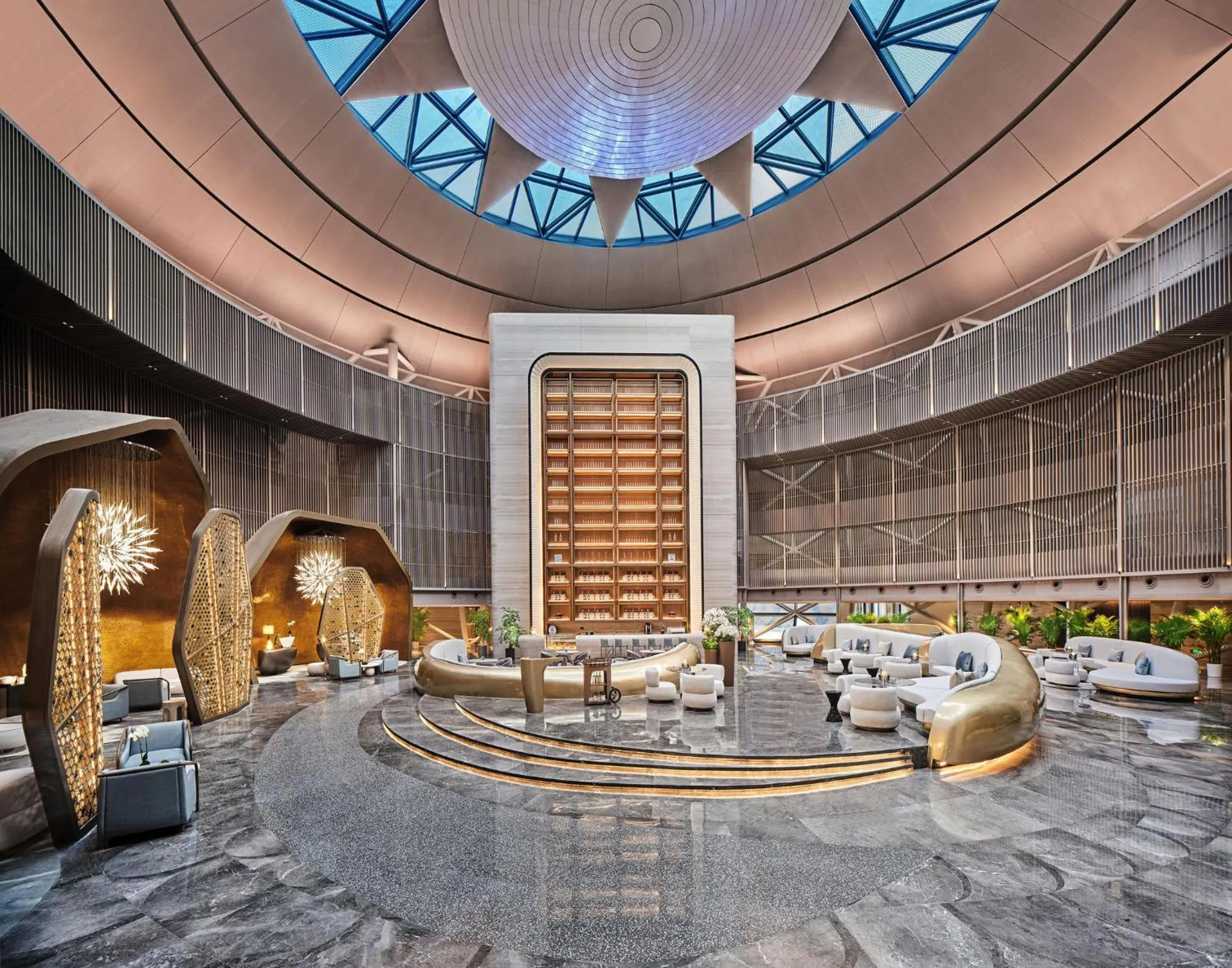 Property building in InterContinental Shanghai Harbour City by IHG