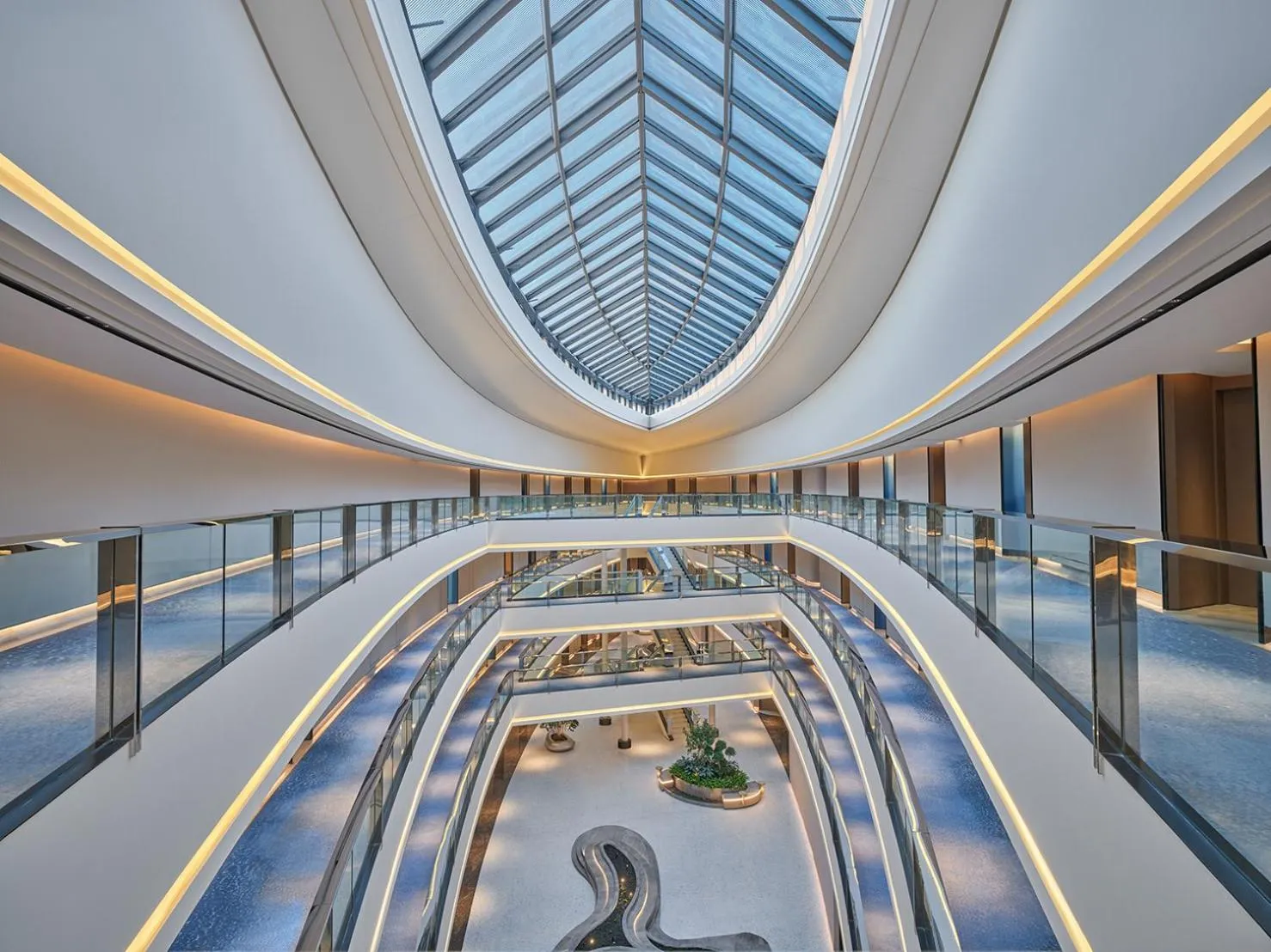 Decorative detail in InterContinental Shanghai Harbour City by IHG