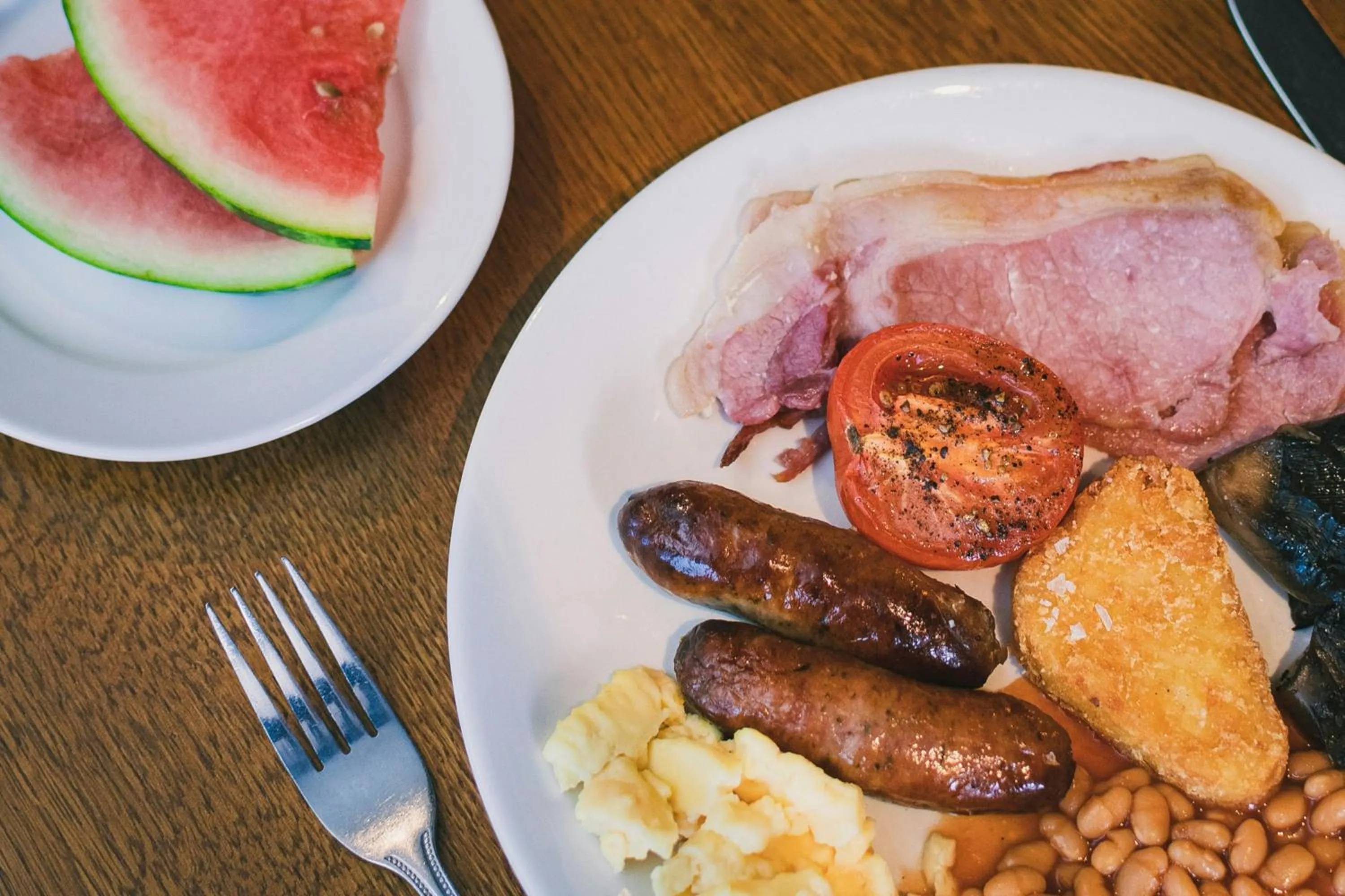 Restaurant/places to eat in Manchester Marriott Victoria & Albert Hotel