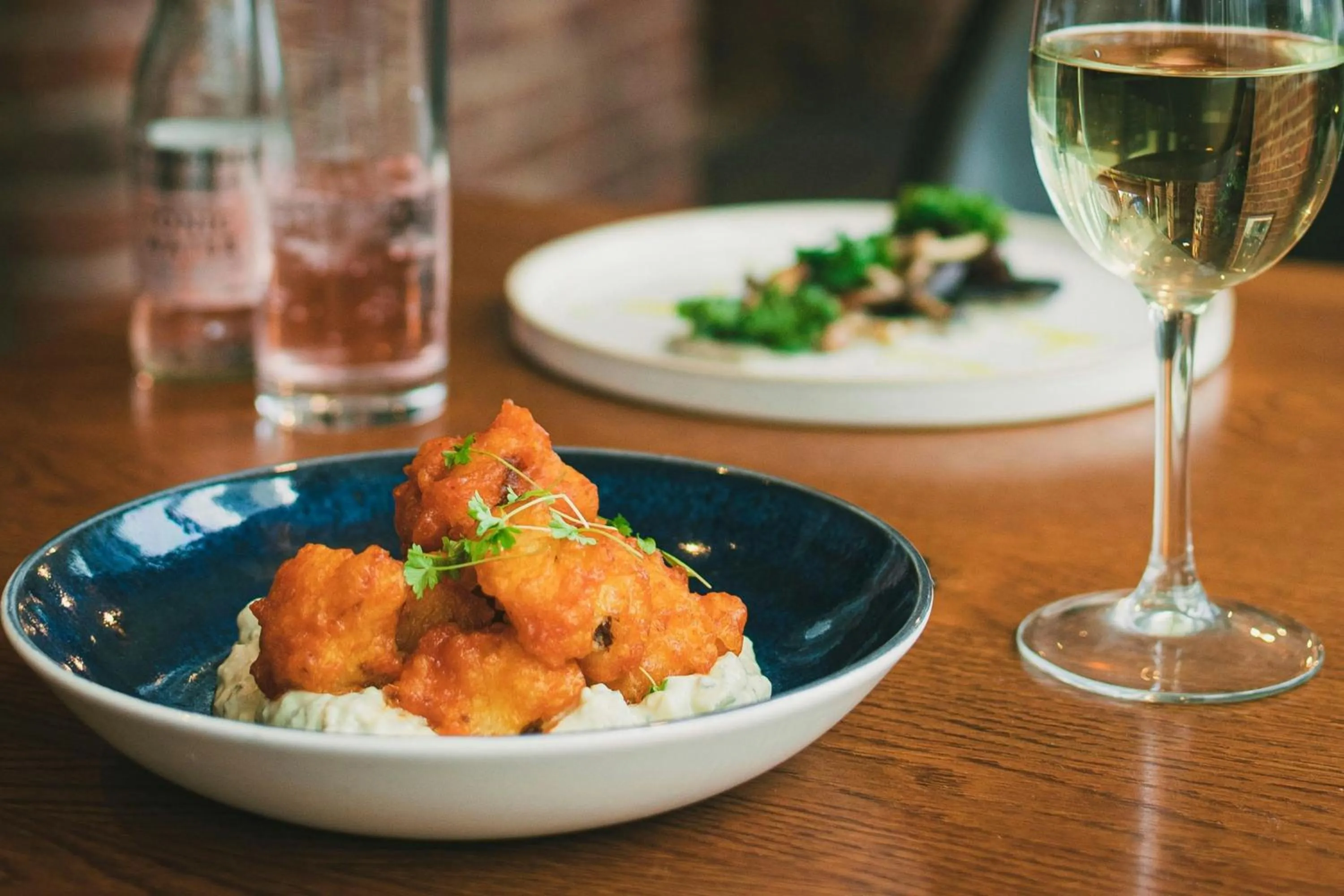 Restaurant/places to eat in Manchester Marriott Victoria & Albert Hotel