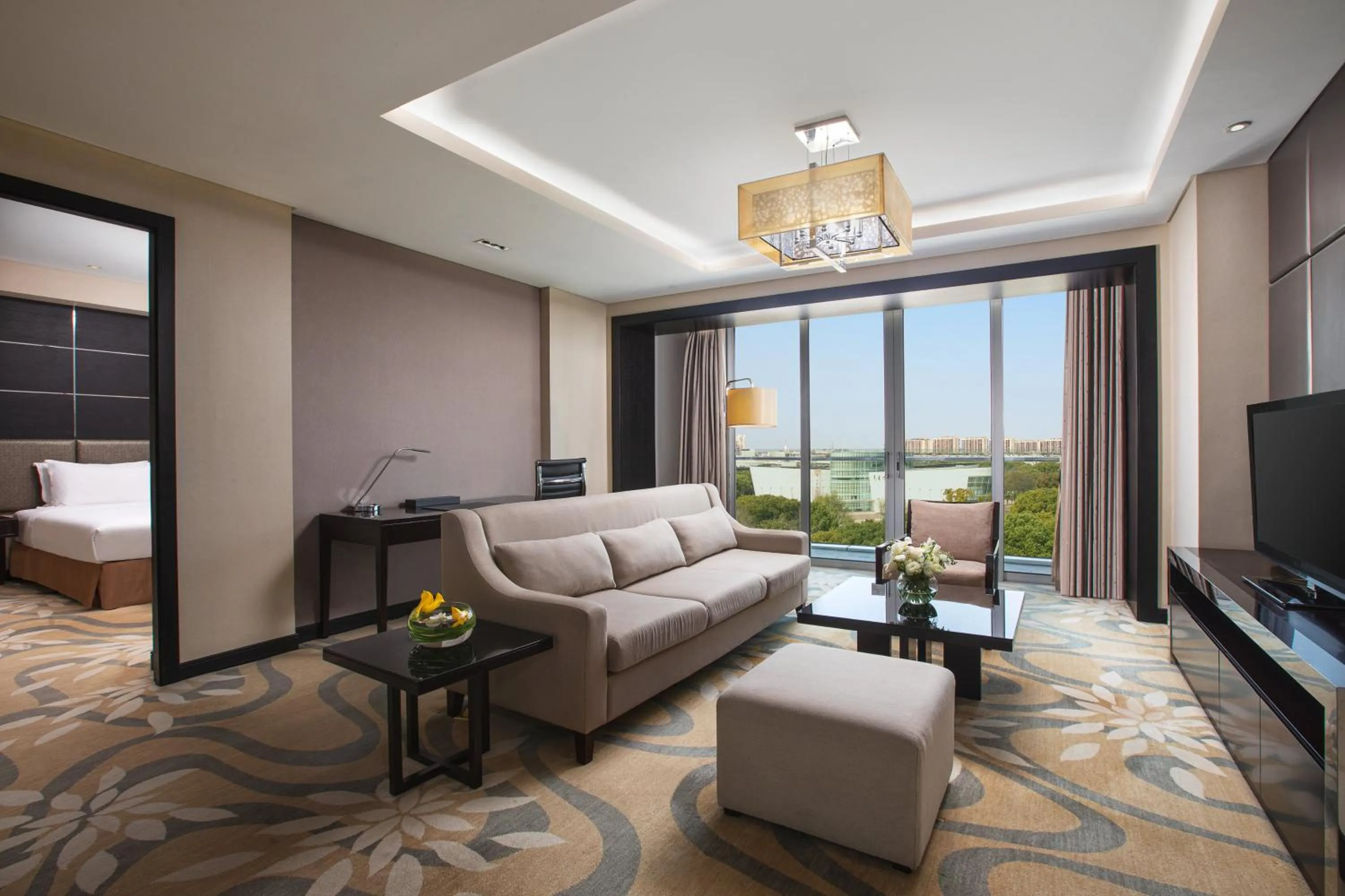 Photo of the whole room in Crowne Plaza Shanghai Xiayang Lake by IHG