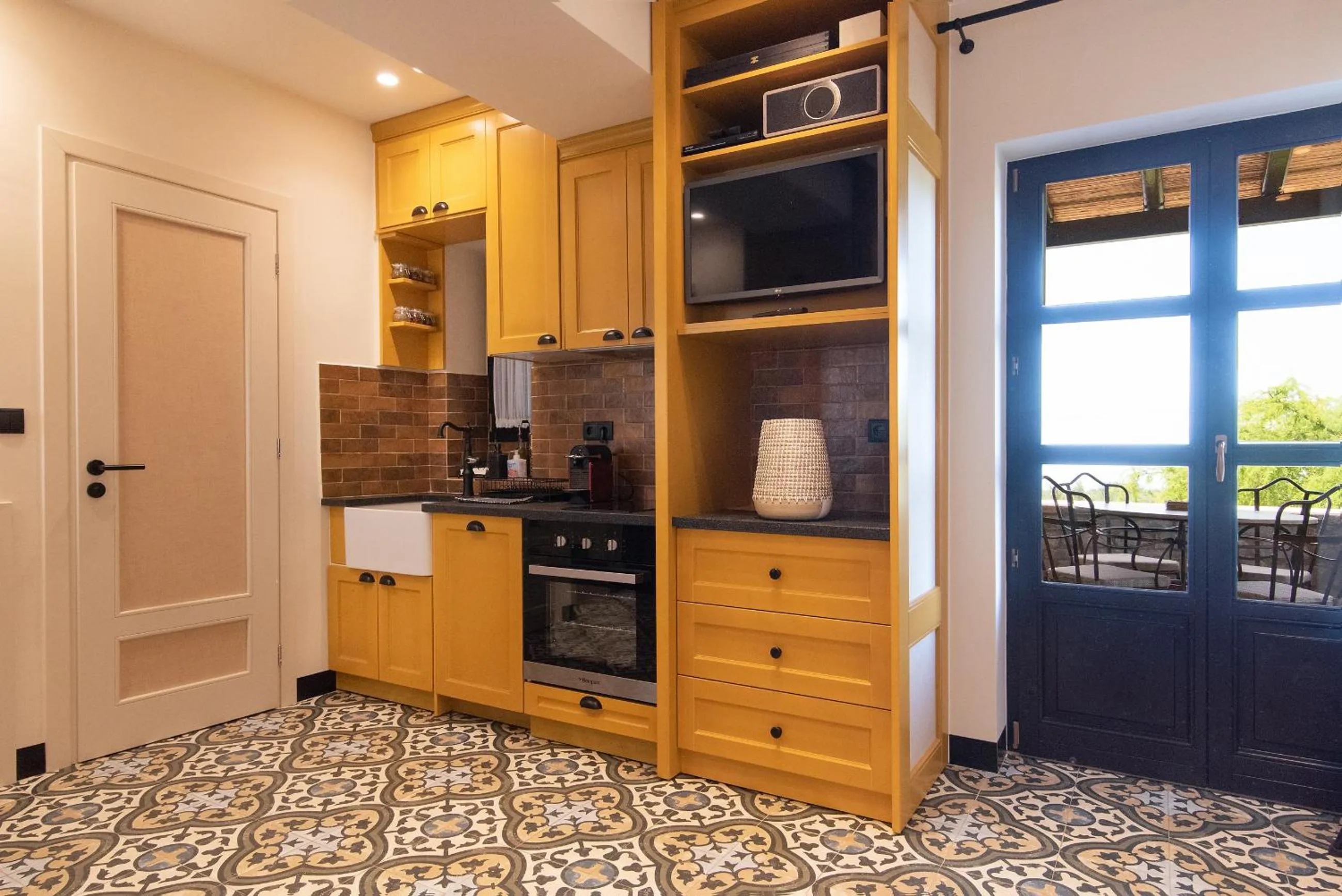 Kitchen or kitchenette in Polismata - Private Residences