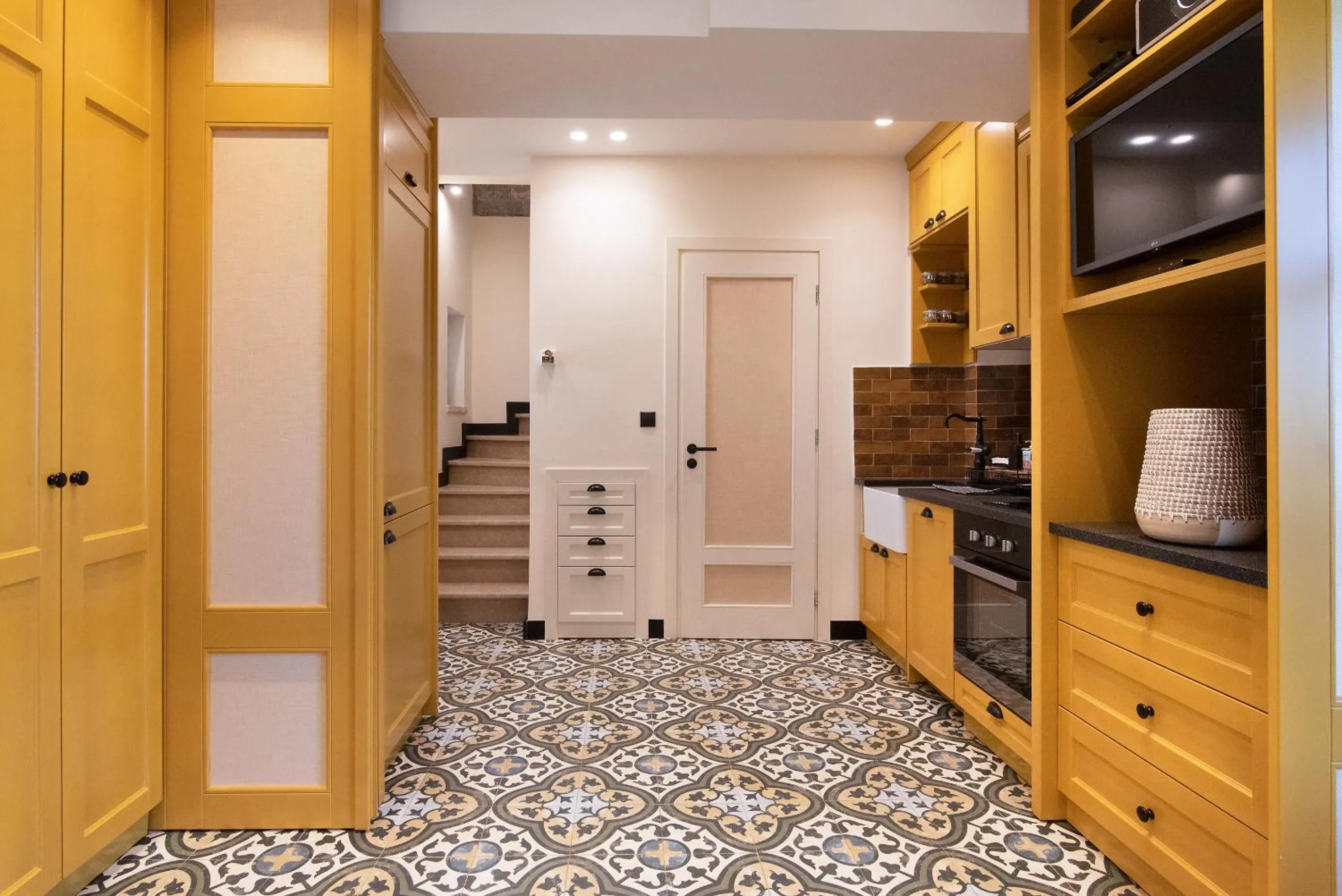Kitchen or kitchenette in Polismata - Private Residences