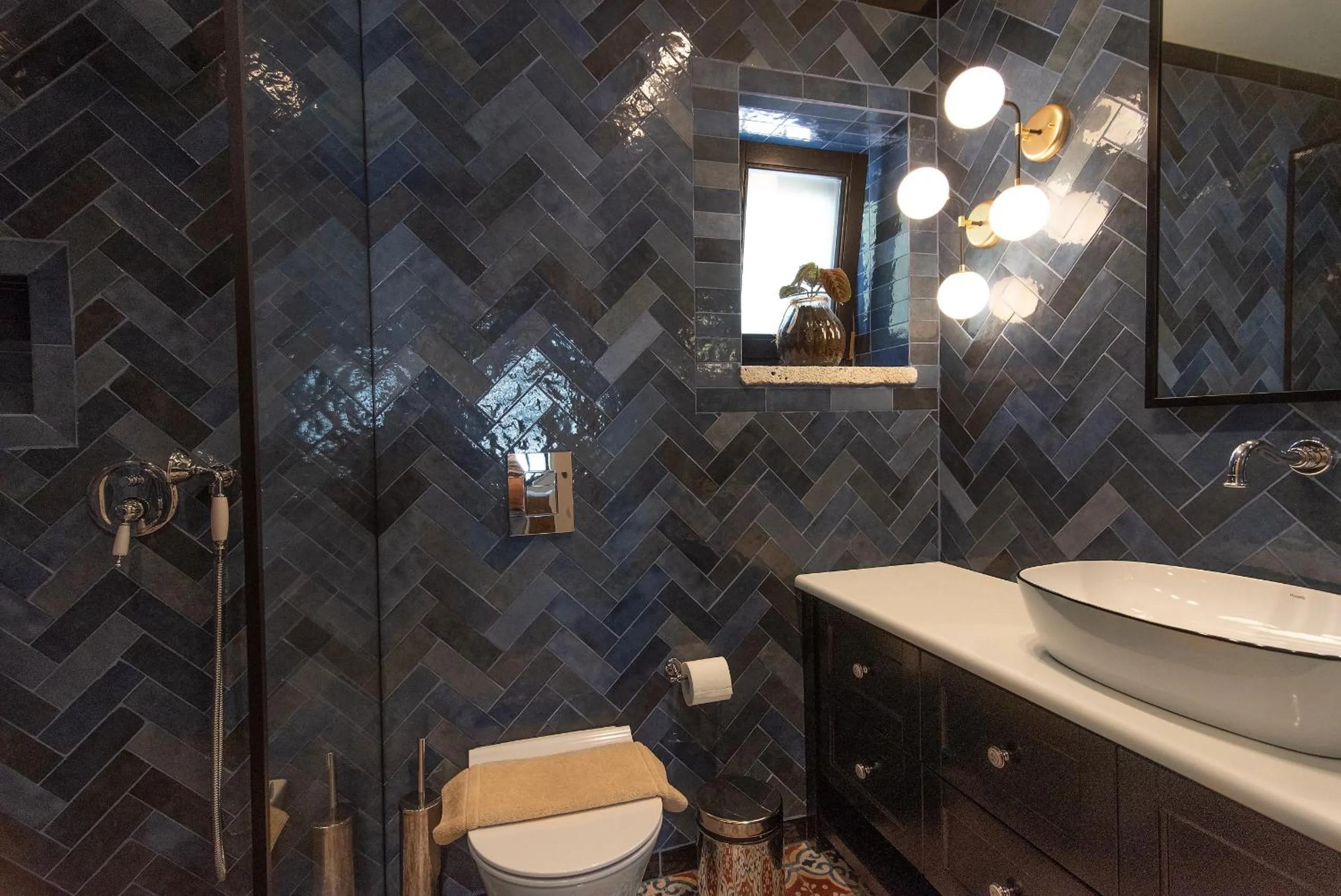 Bathroom in Polismata - Private Residences