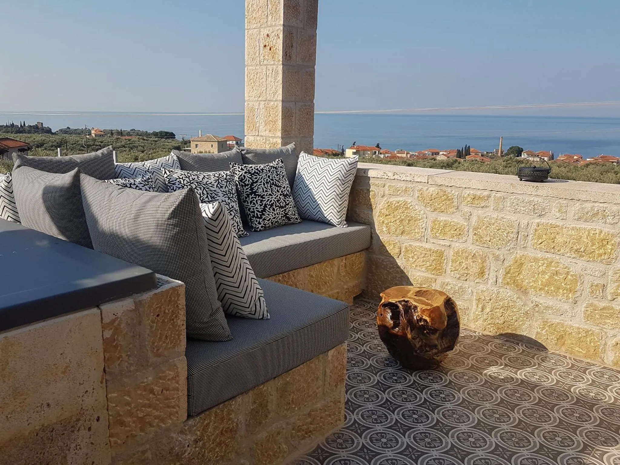 Balcony/Terrace in Polismata - Private Residences