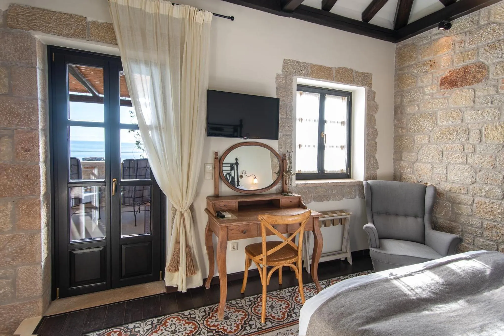 Bedroom in Polismata - Private Residences