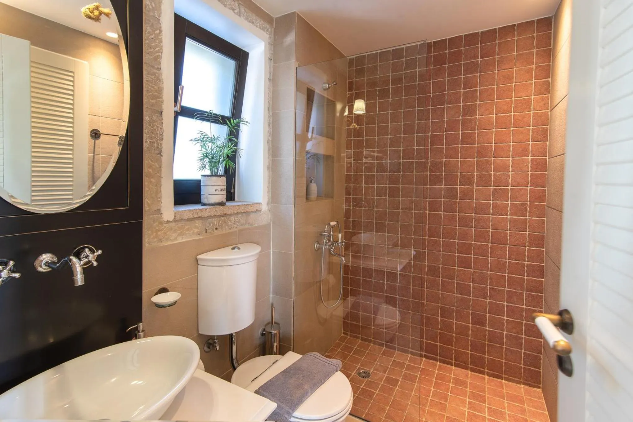 Bathroom in Polismata - Private Residences