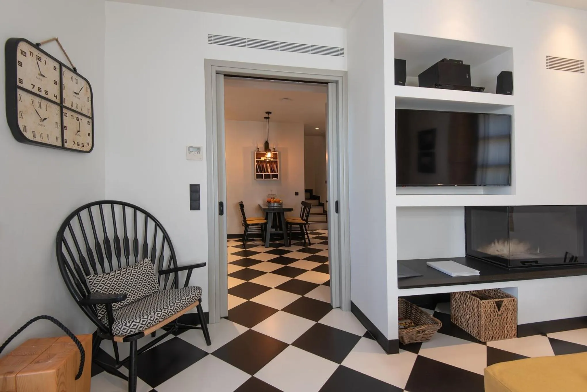 Living room in Polismata - Private Residences