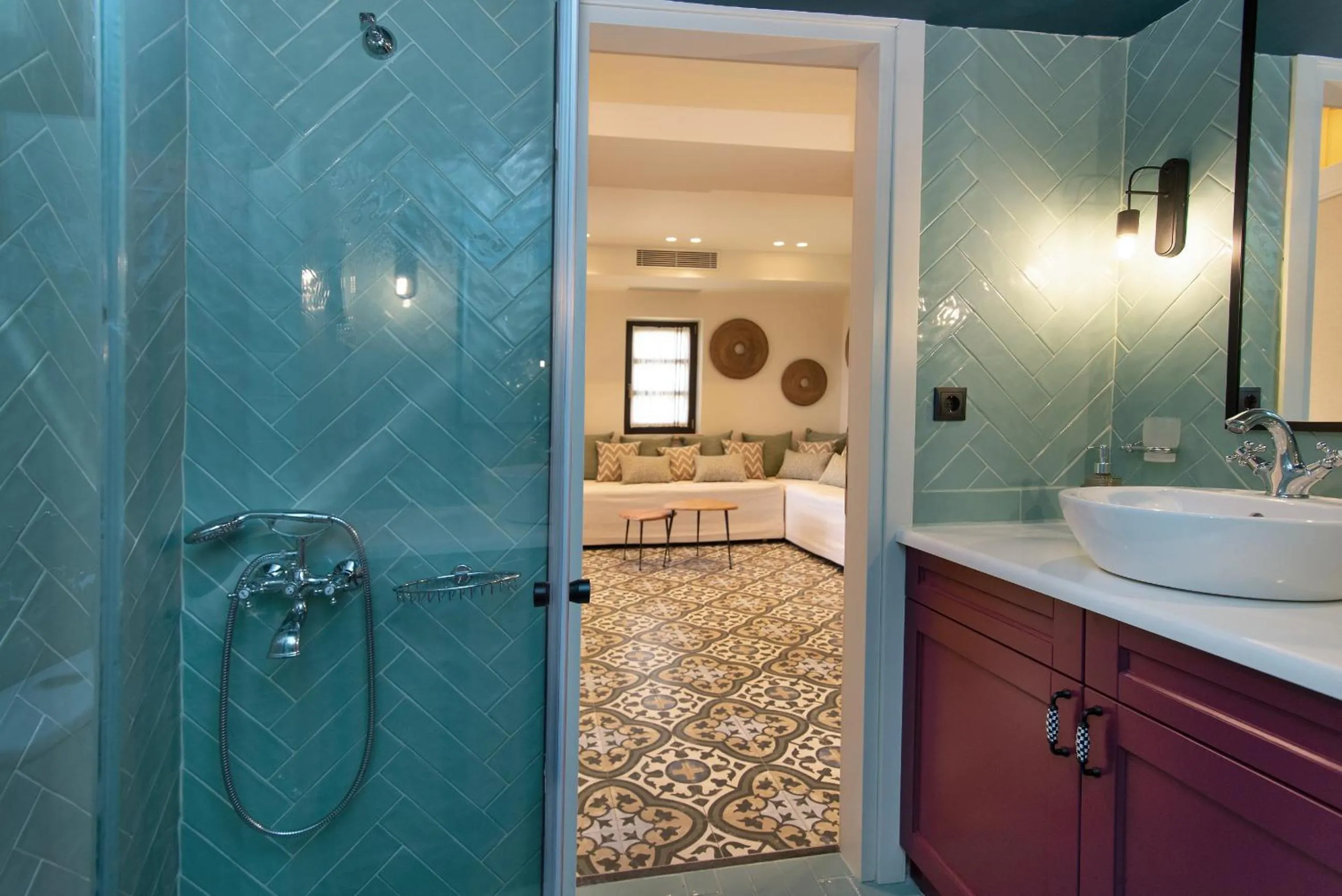 Bathroom in Polismata - Private Residences