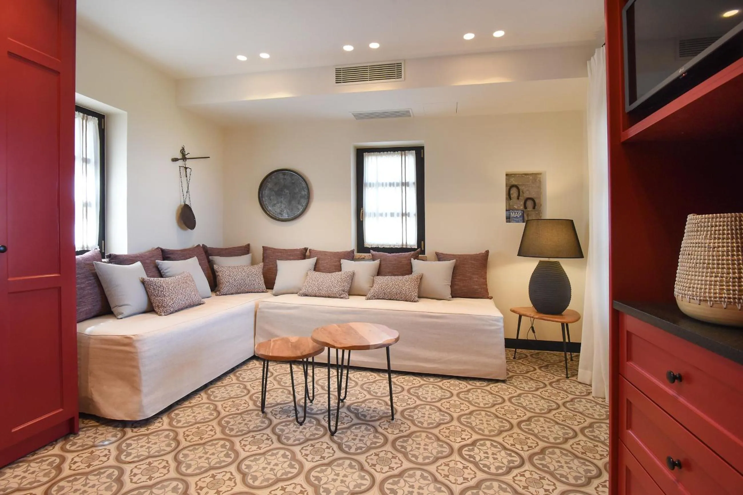 Living room in Polismata - Private Residences