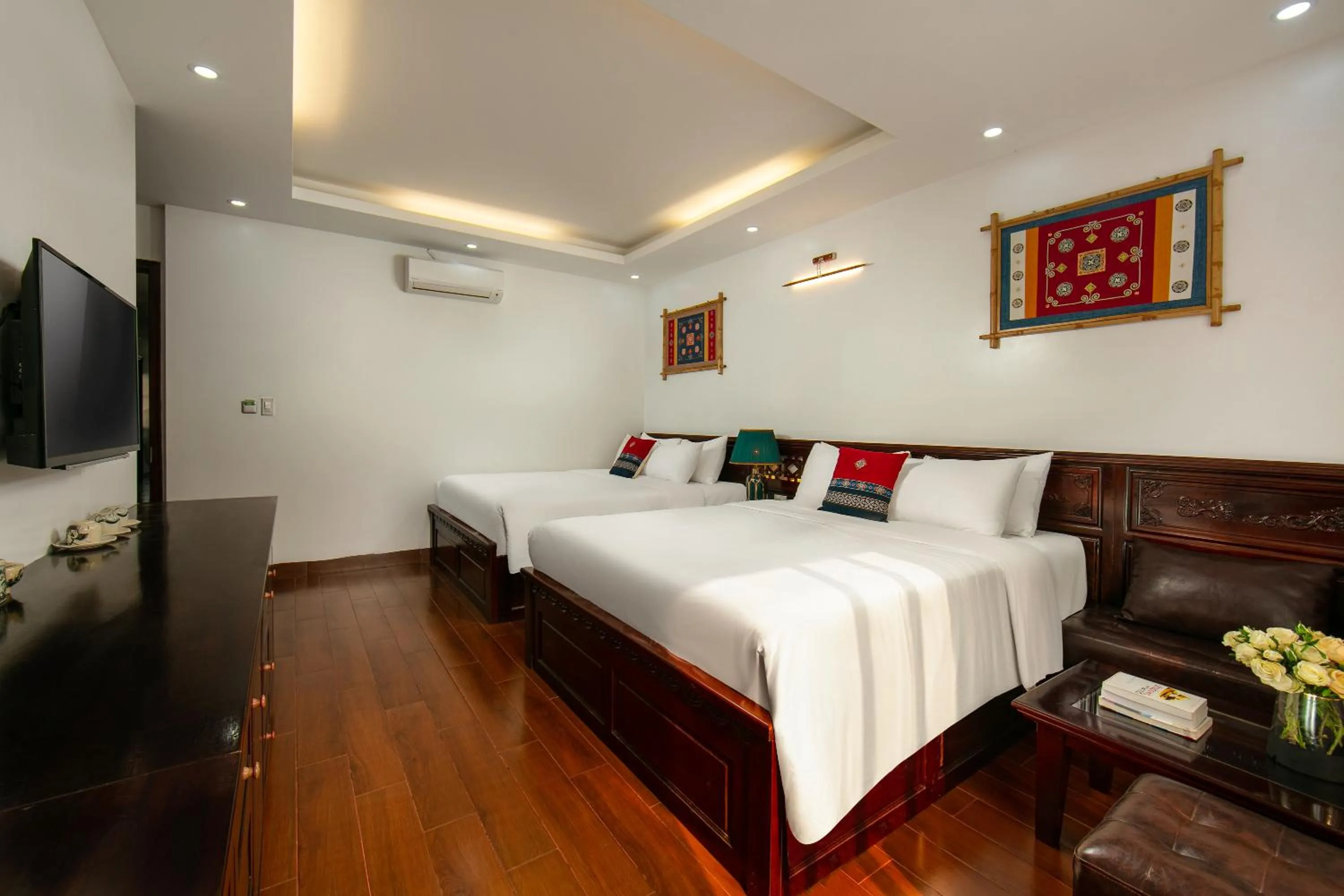 Bedroom, Bed in Sapa Mountain Queen House