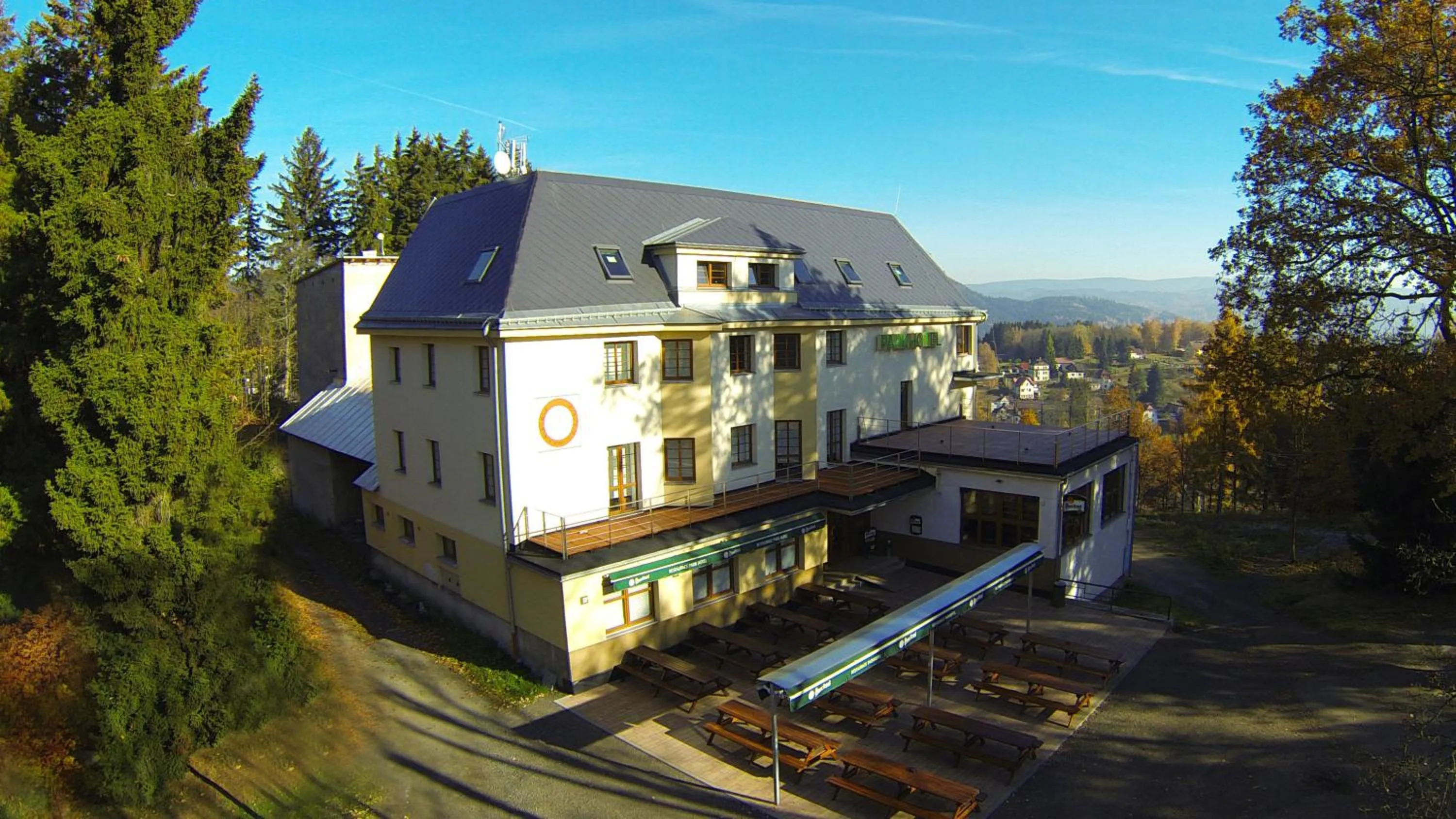 Property building in Parkhotel Smržovka