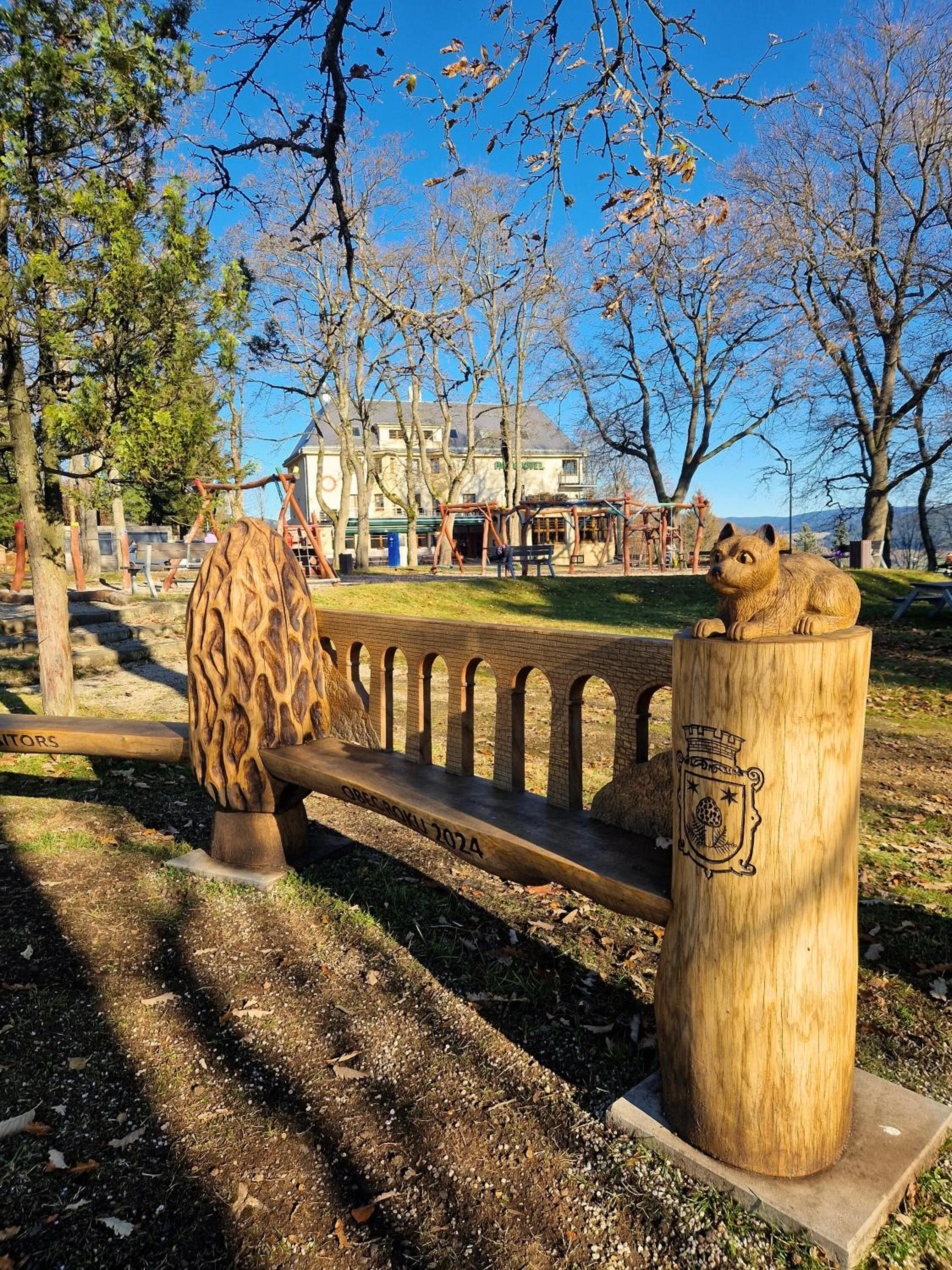 Natural landscape in Parkhotel Smržovka