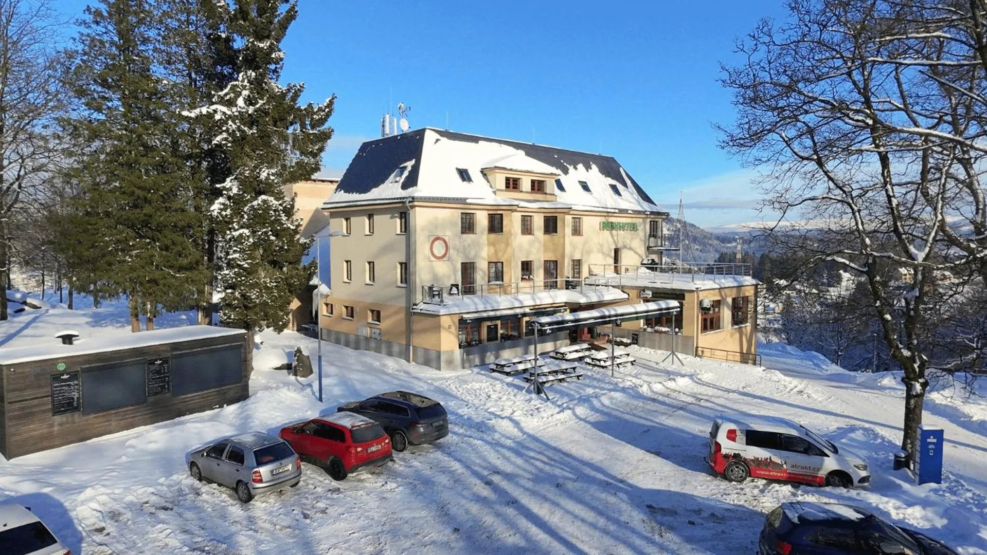 Property building in Parkhotel Smržovka