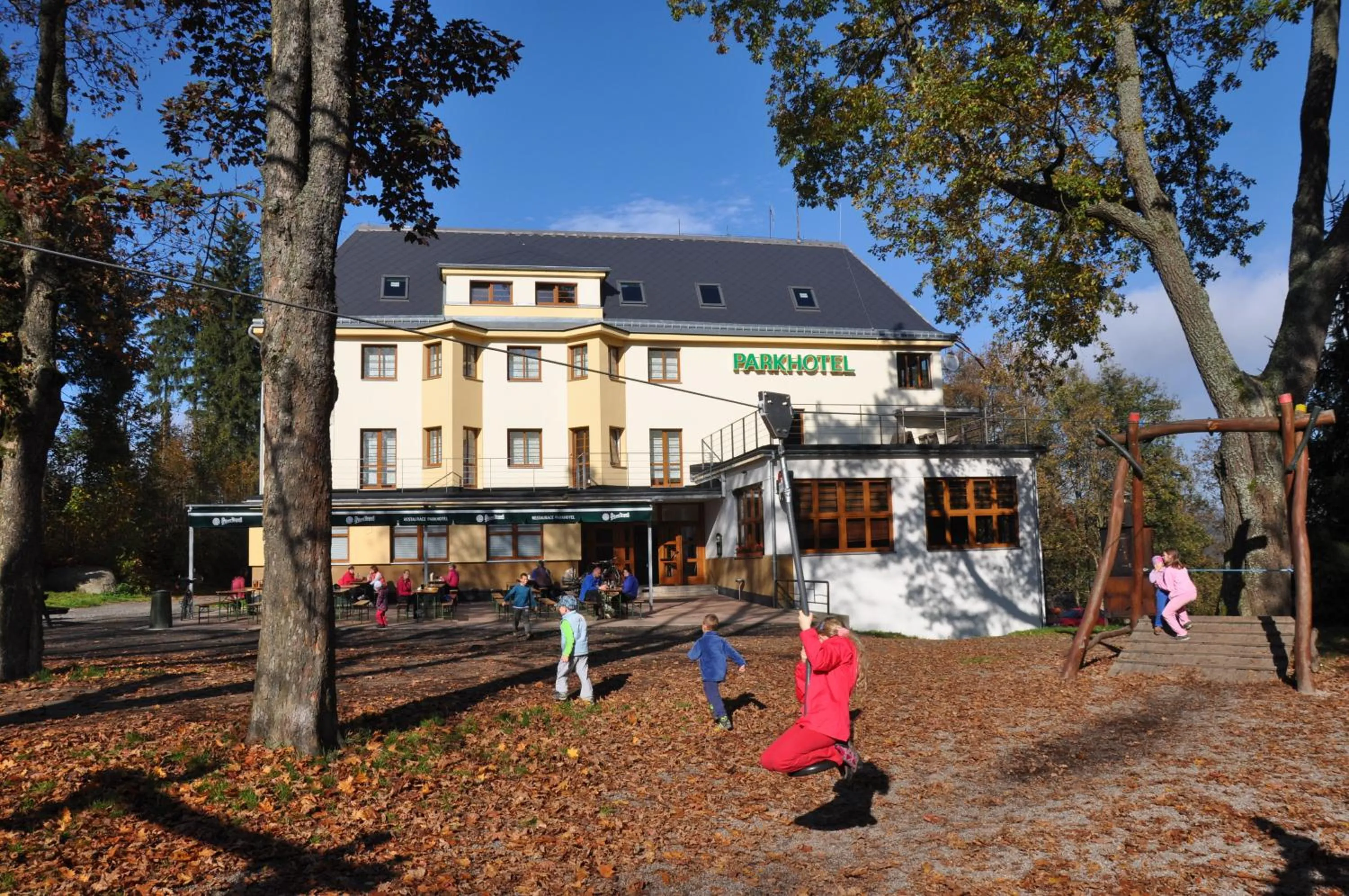 Property building in Parkhotel Smržovka