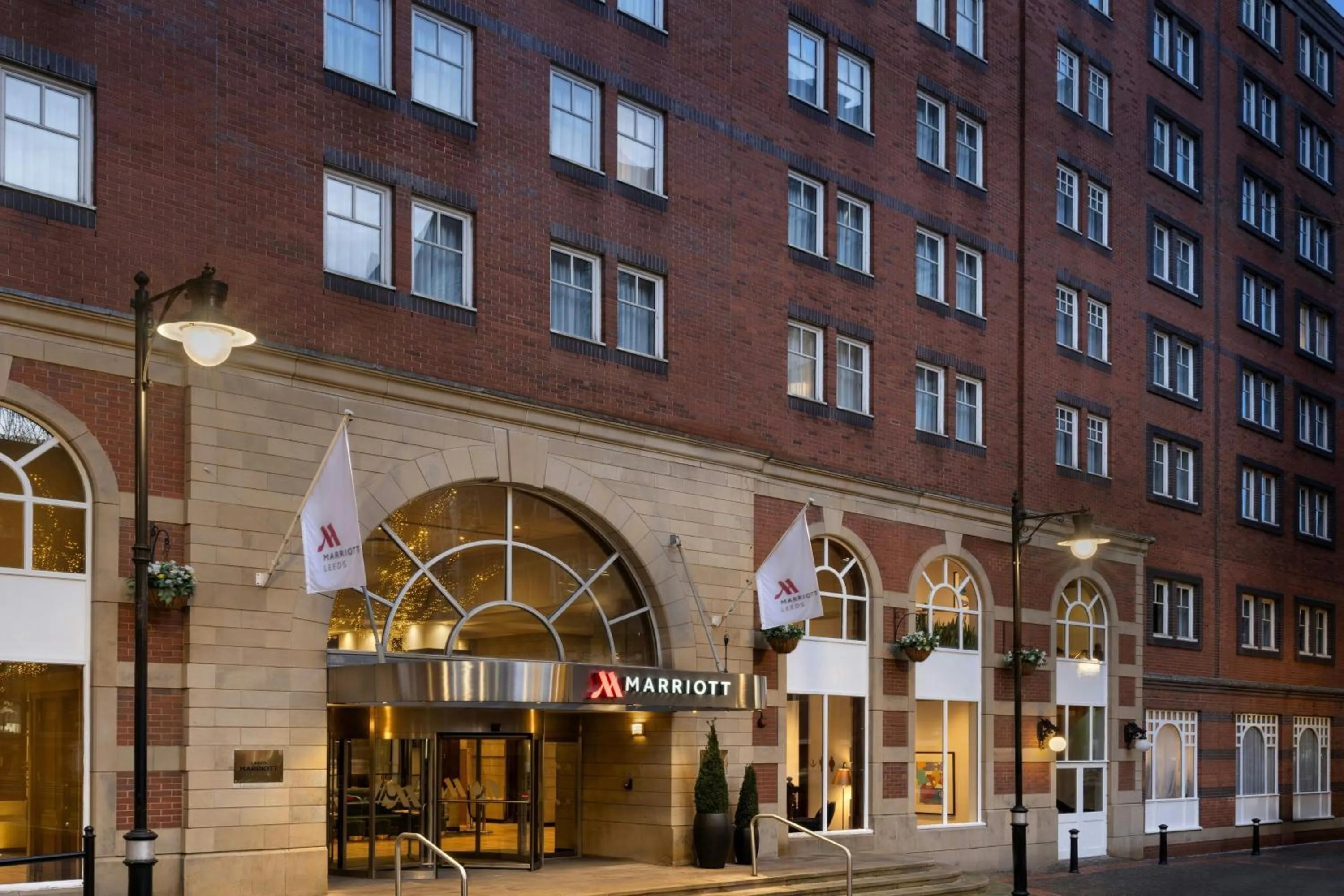 Property building in Leeds Marriott Hotel