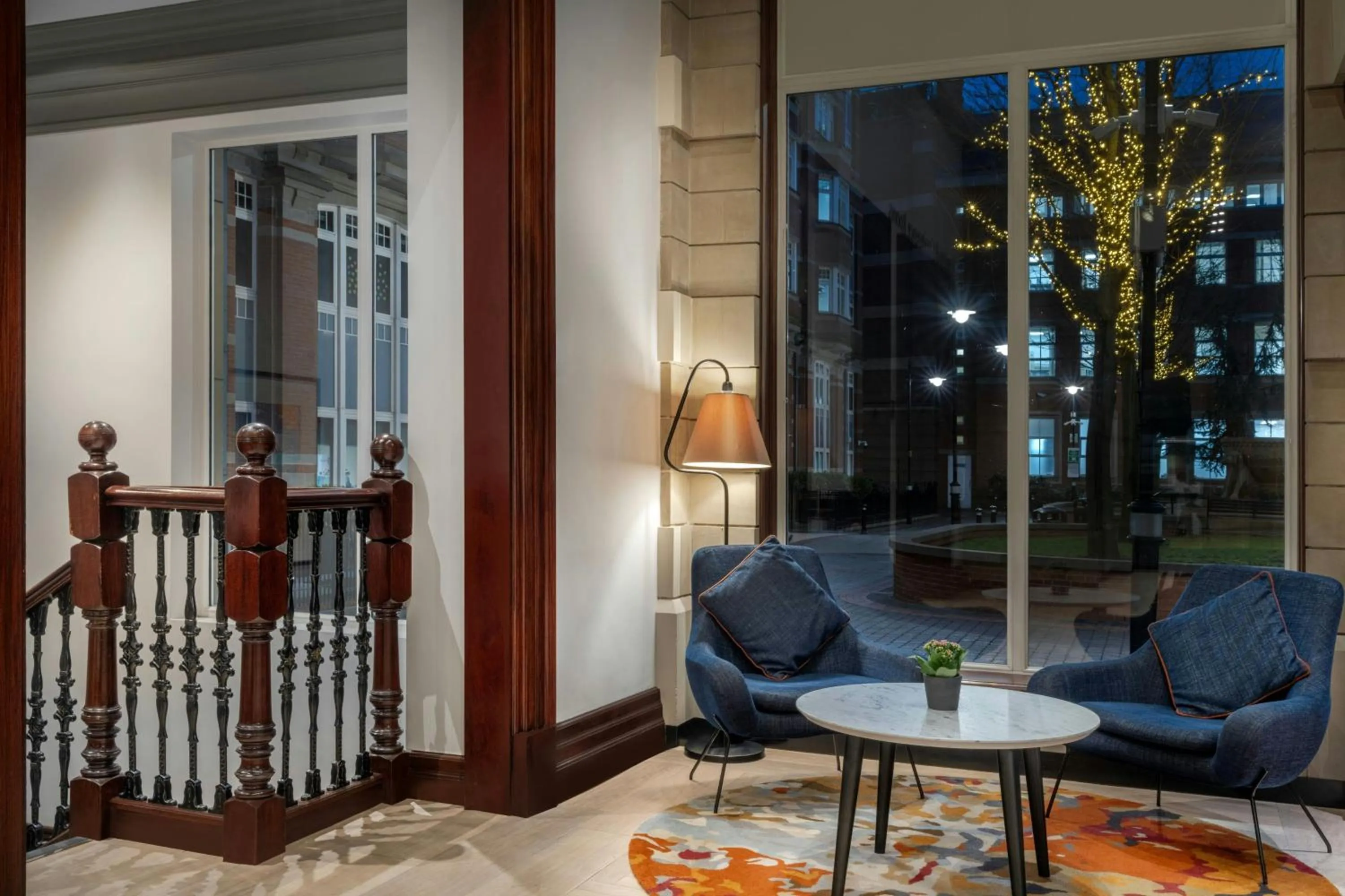 Lobby or reception in Leeds Marriott Hotel