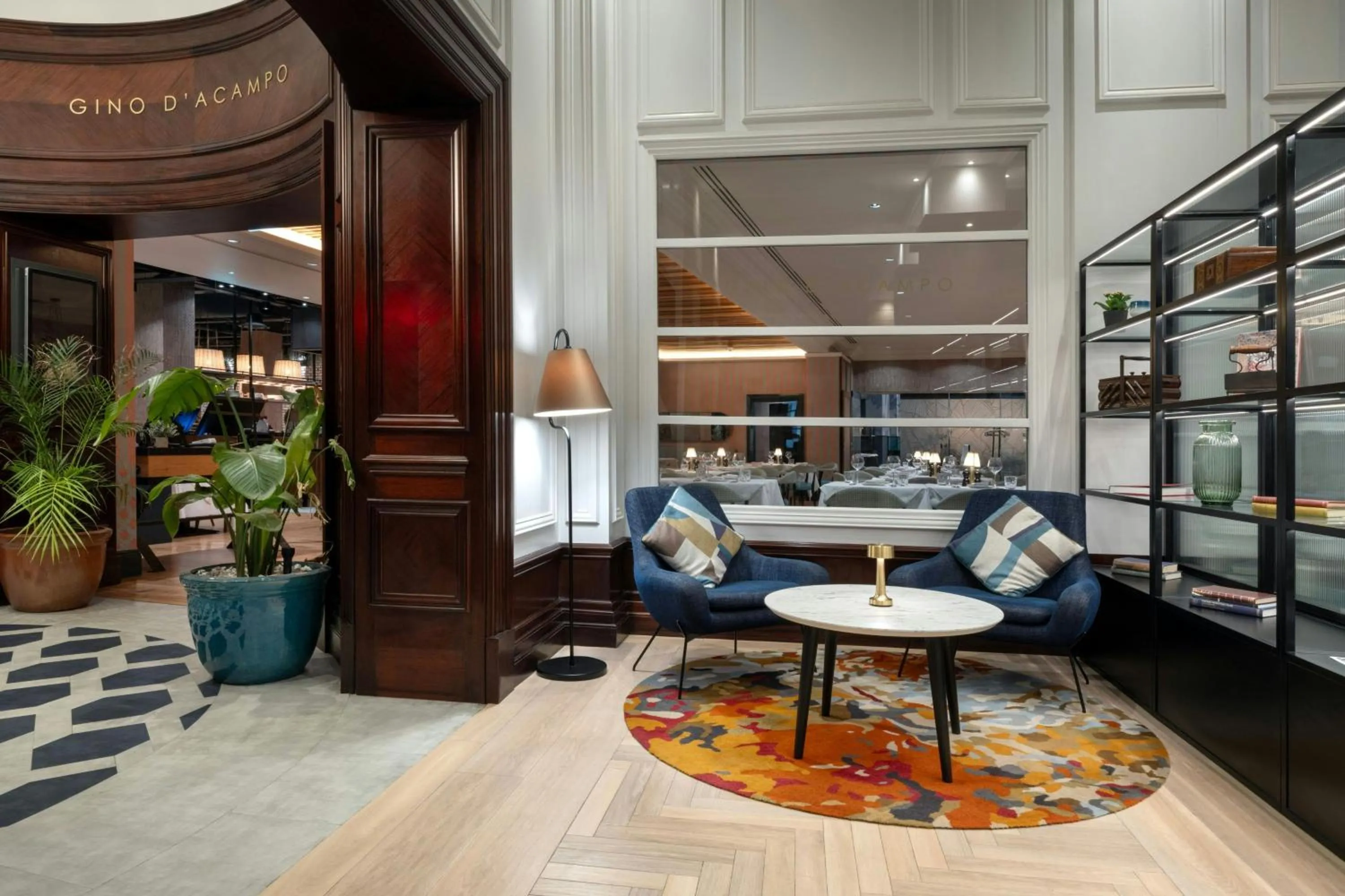 Lobby or reception in Leeds Marriott Hotel