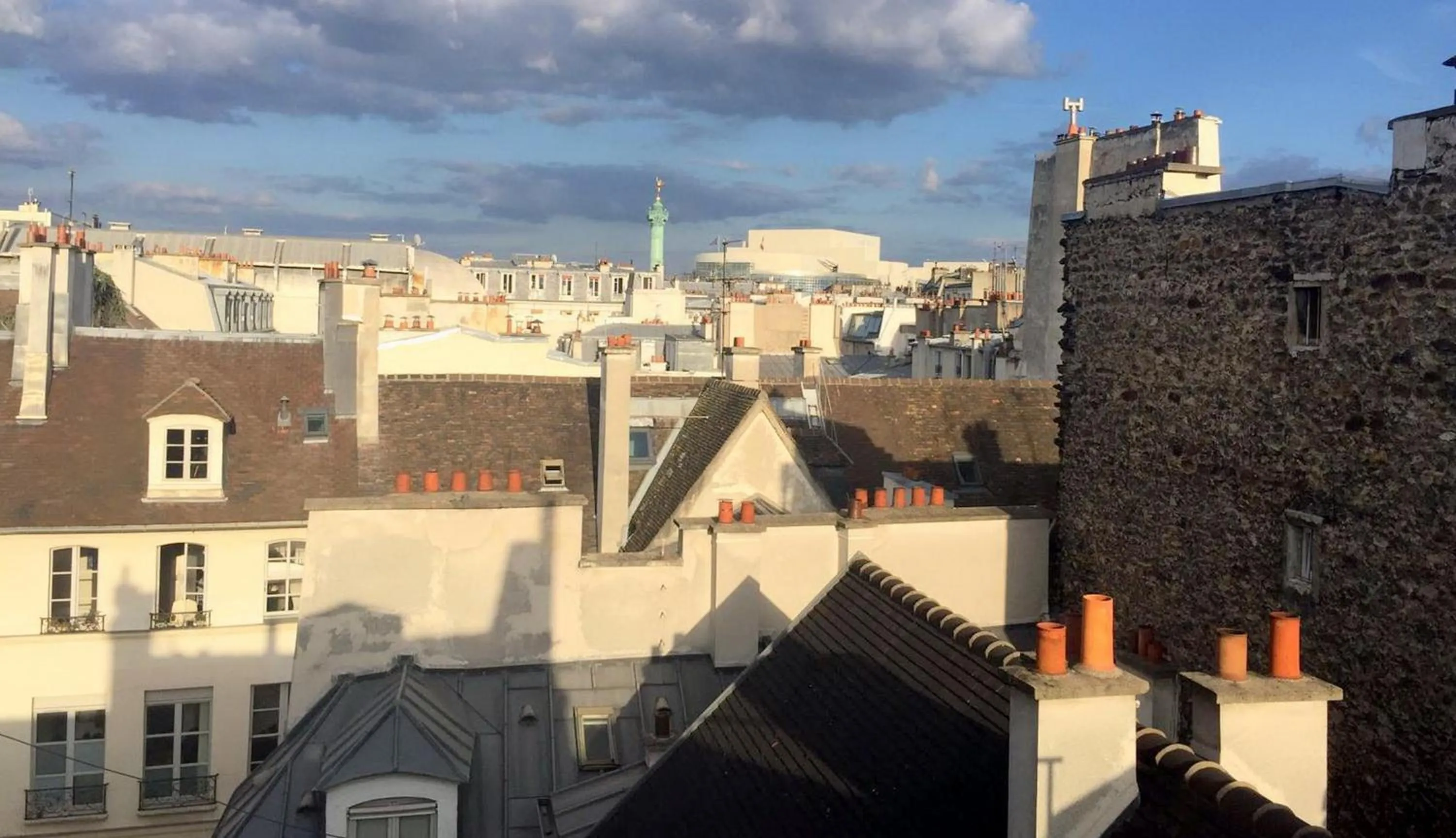 City view in Boutique Hotel de la Place des Vosges