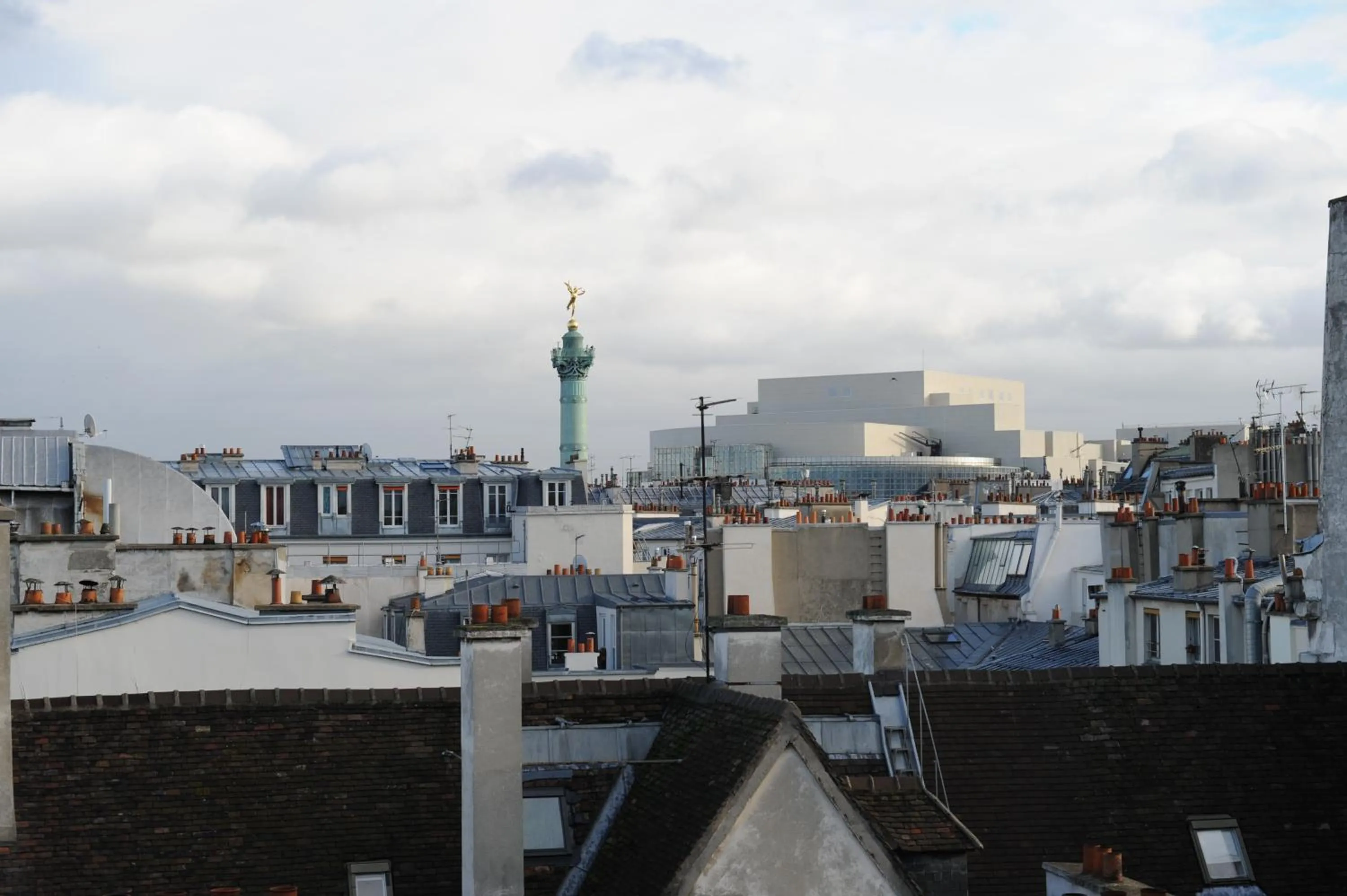 City view in Boutique Hotel de la Place des Vosges