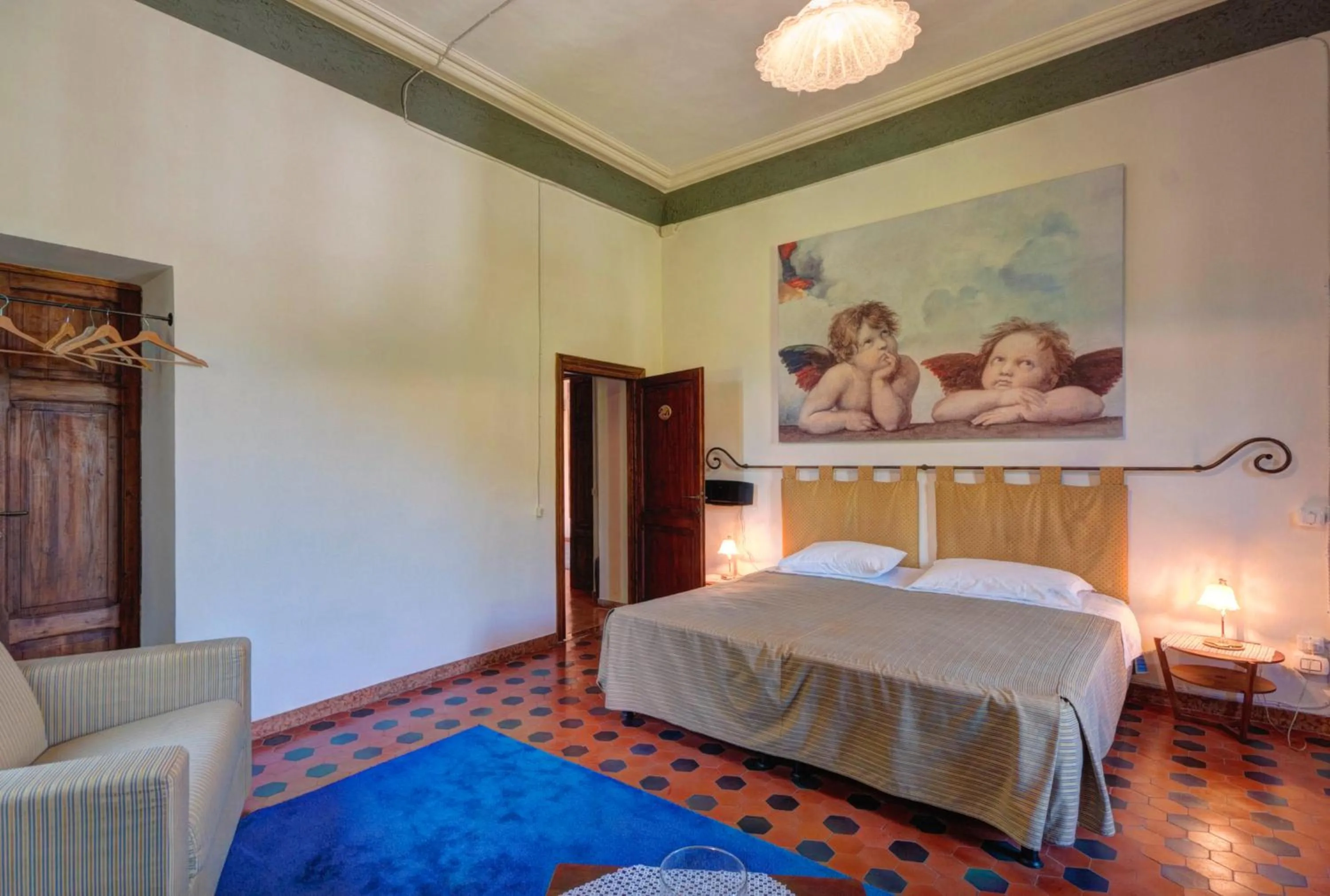 Bedroom, Bed in Raffaello Residence