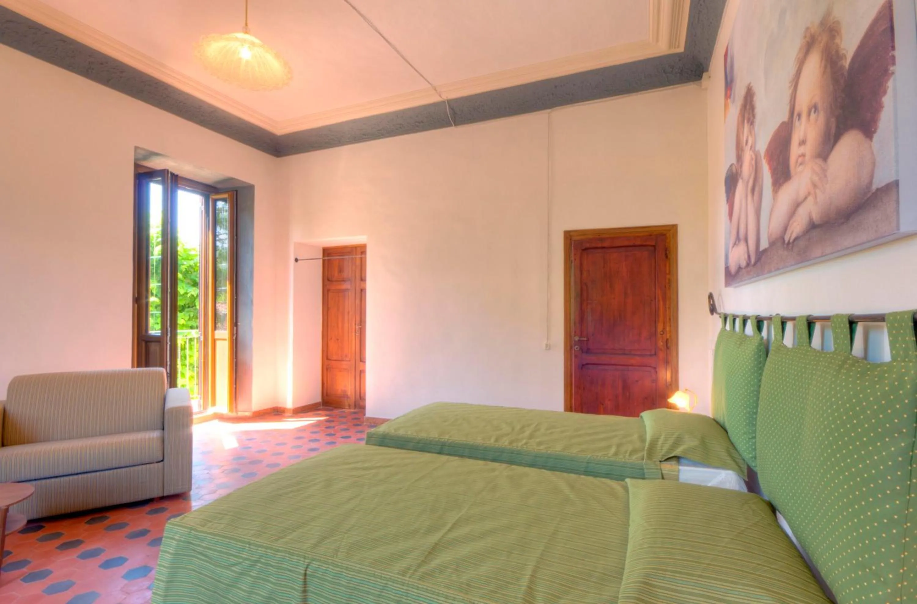 Photo of the whole room, Bed in Raffaello Residence