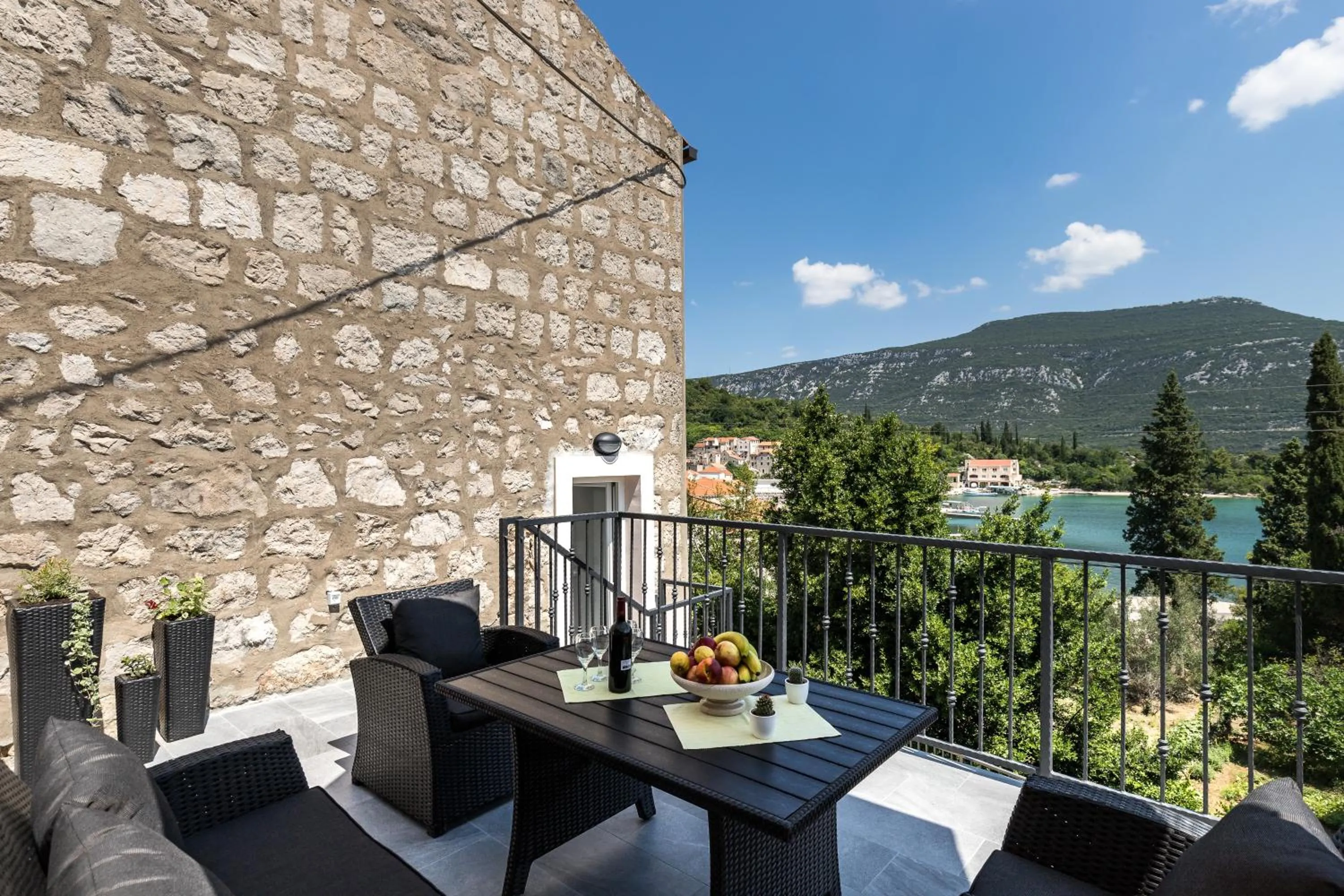 Balcony/Terrace in Holiday Home Monika
